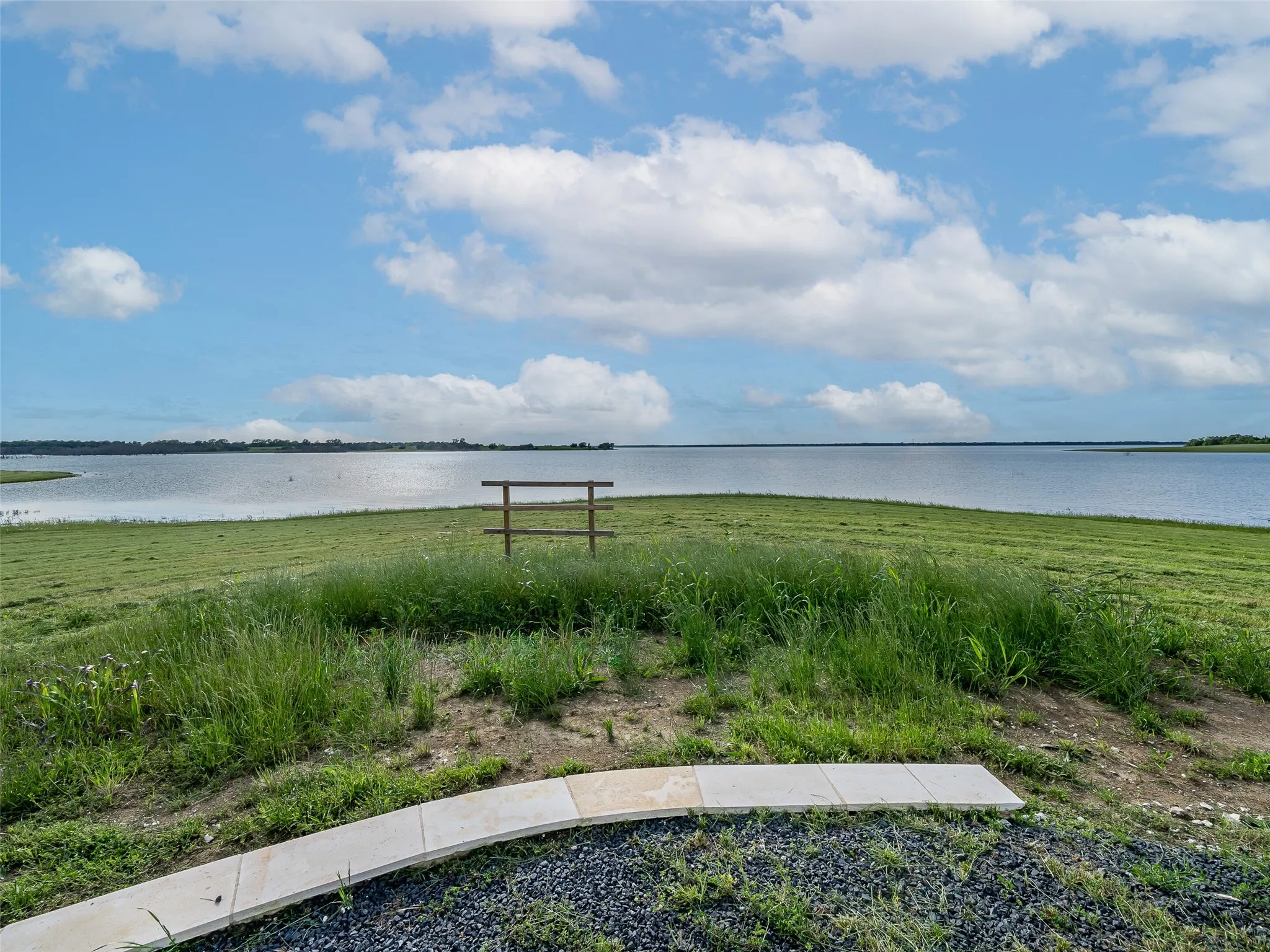 Future area of community boat slips