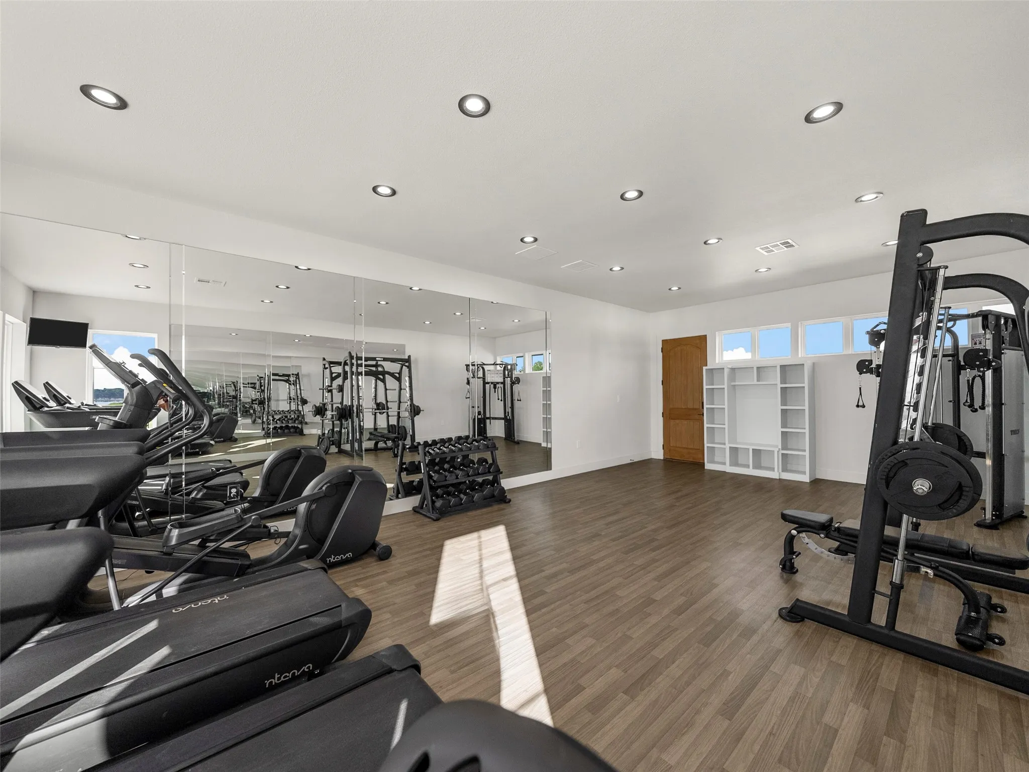 Workout area