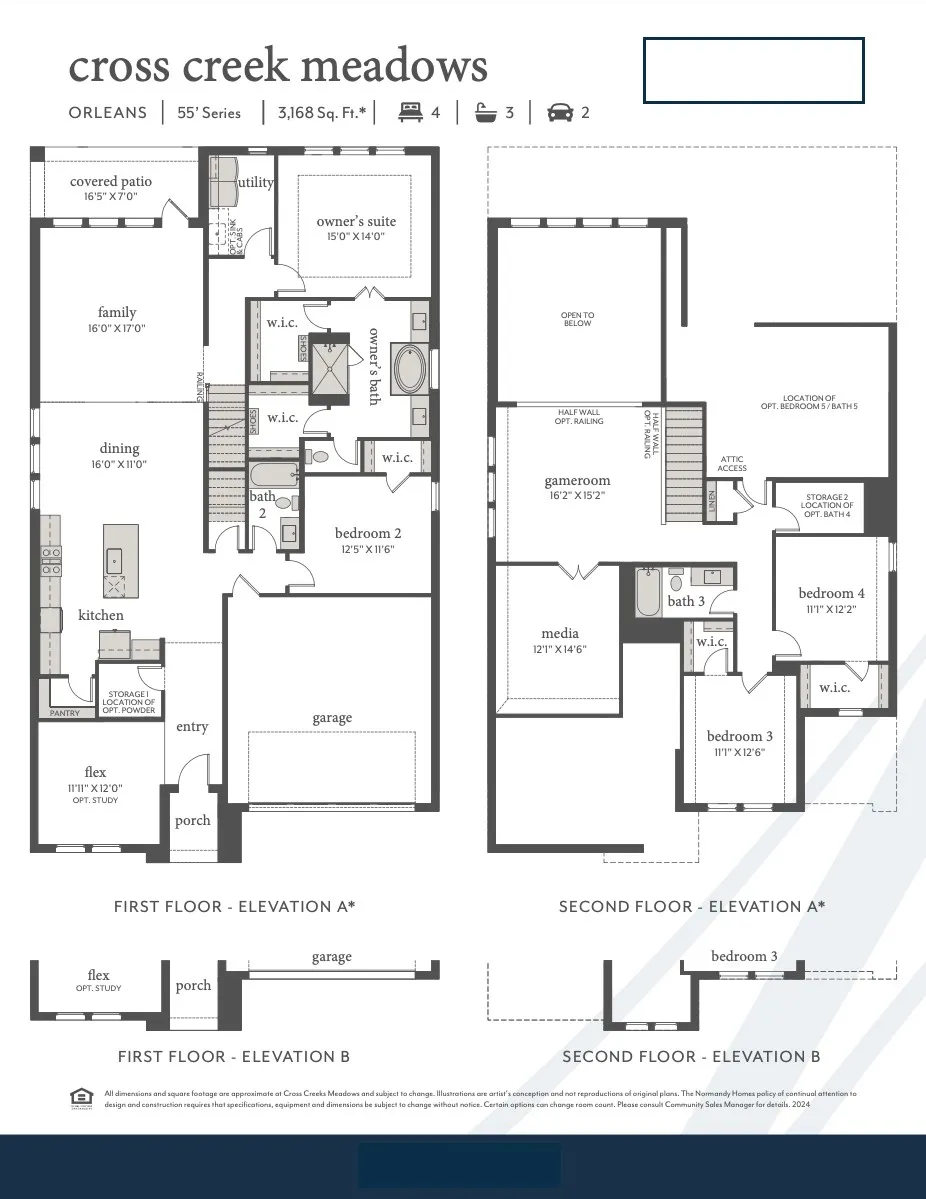 Our in demand Orleans plan offers a light filled home packed with entertaining space both upstairs and down, inside and out!