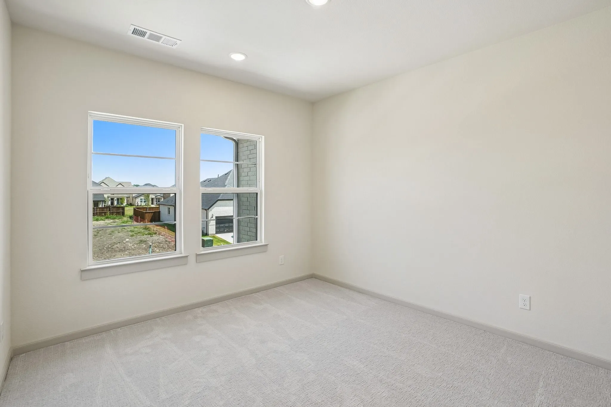 You'll find nicely sized secondary bedrooms in our Orleans floor plan.