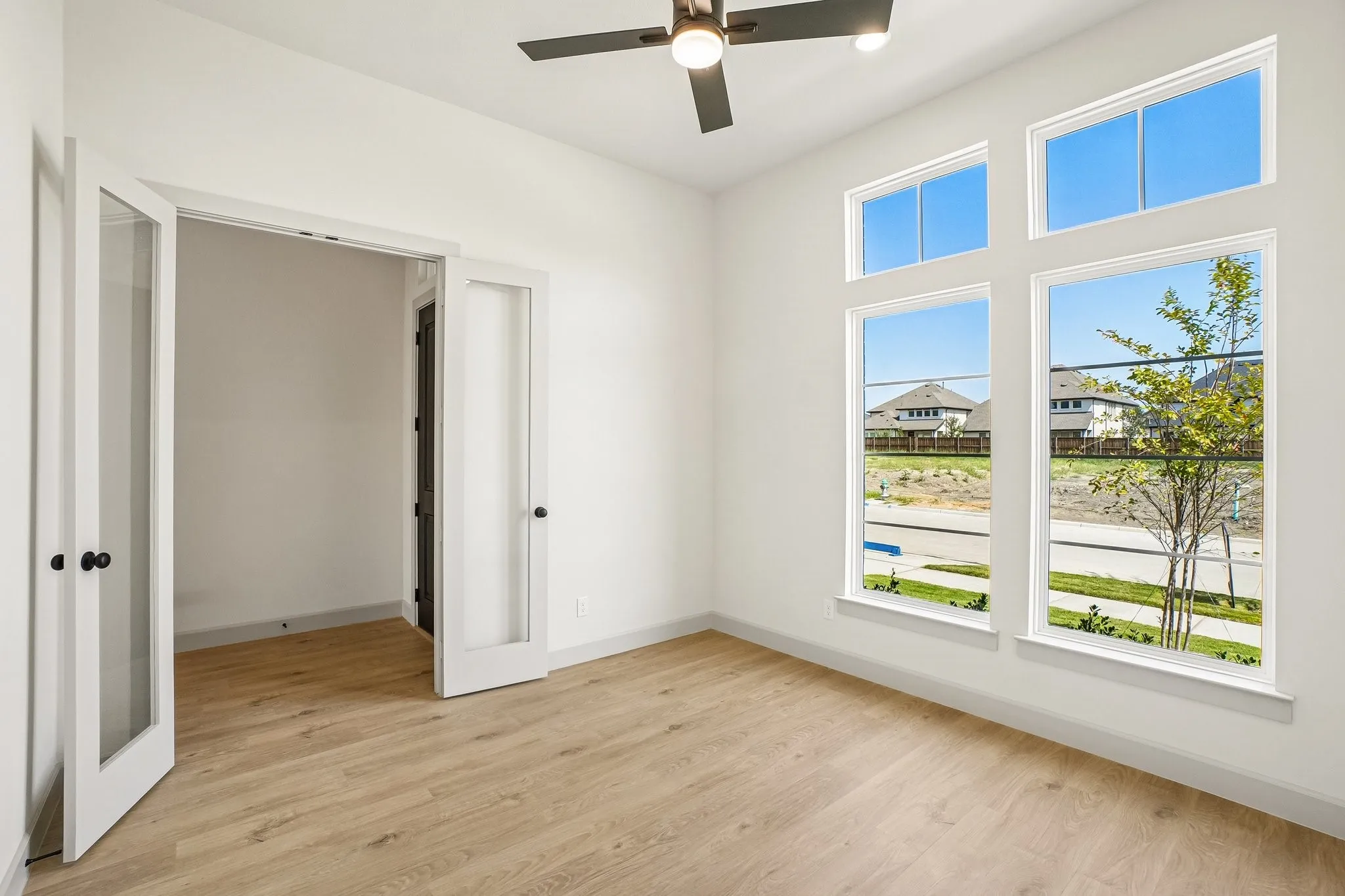 Your beautiful, light filled home office is the perfect place for work or play!
