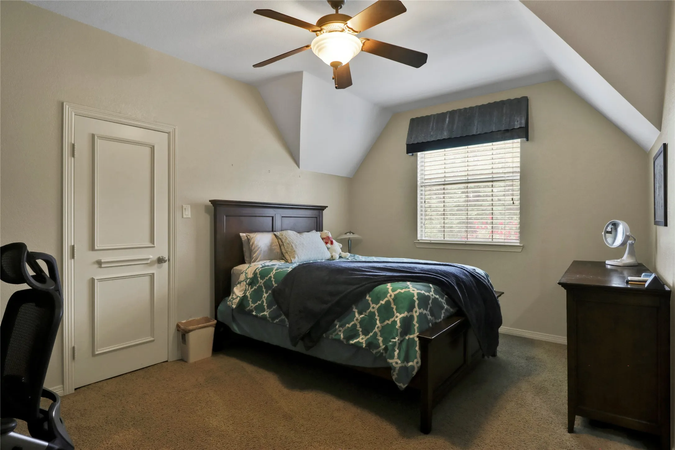 Secondary bedrooms are spacious with walk in closets.