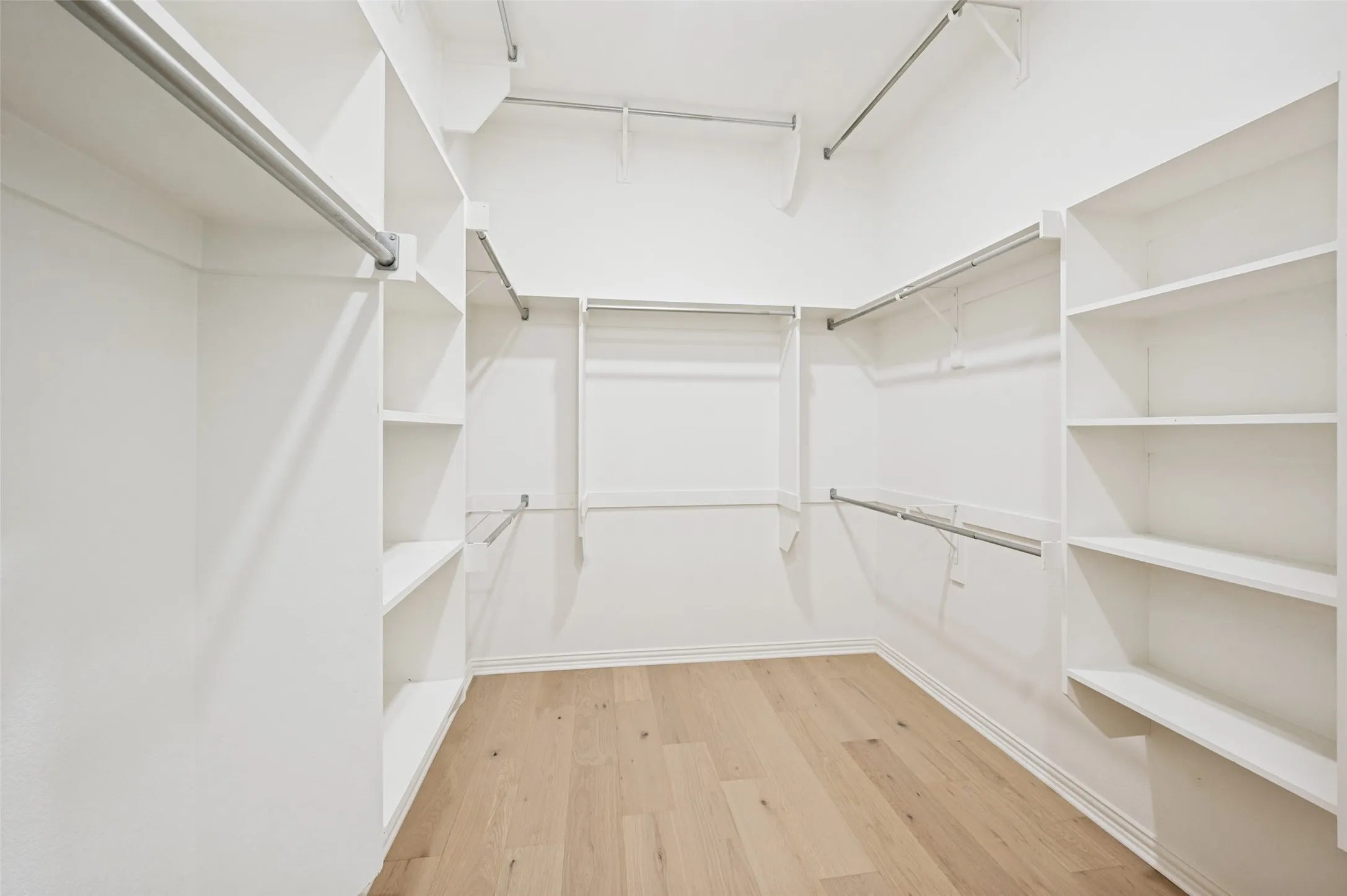 Primary closet