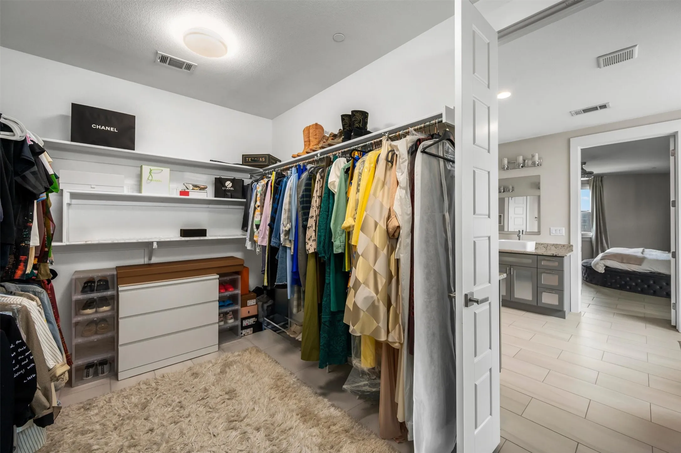 Custom Closet & Seperate Cedar Closet (not shown)