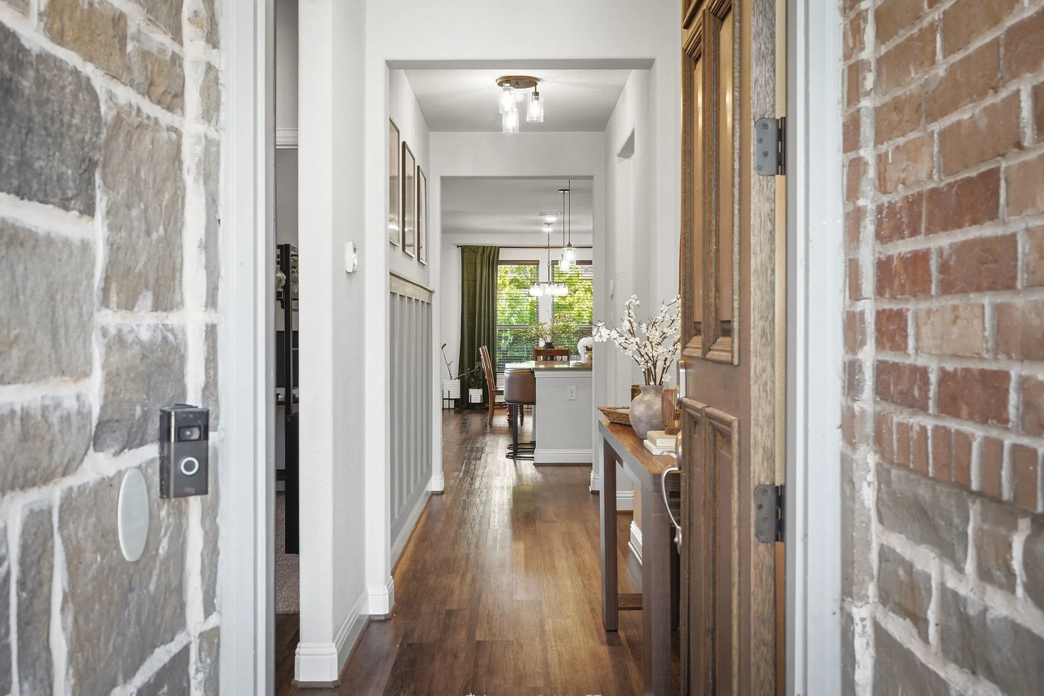 Entry..stunning views to the rear of the home!