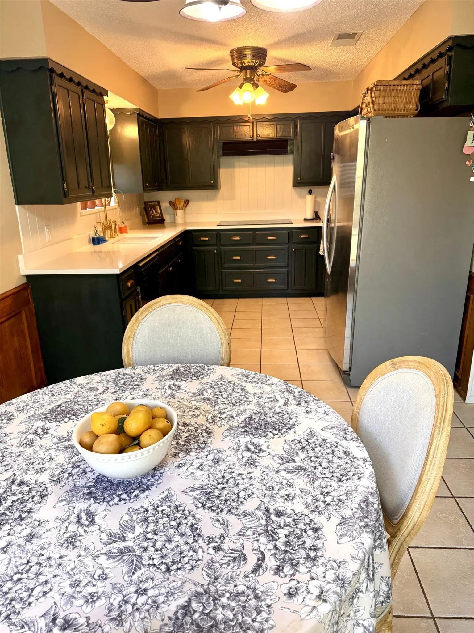 Dining Area OPENS to Kitchen...