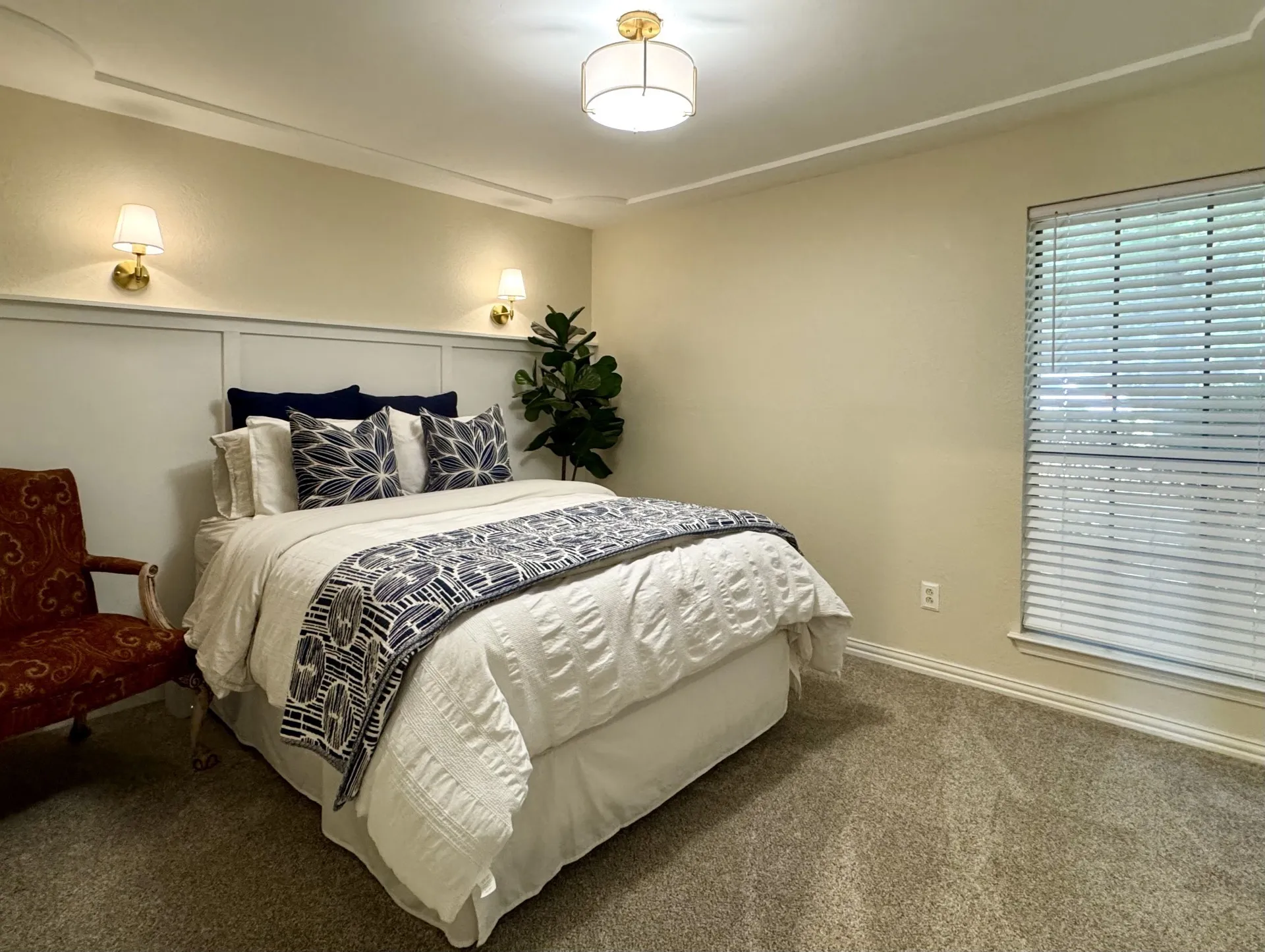 Bedroom 2 Window faces Front yard AND has a large Walk-In Closet!