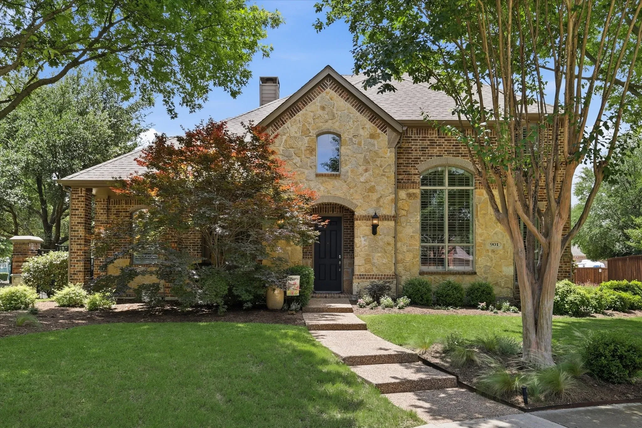 Premier cul-de-sac oversized lot provides safety and privacy