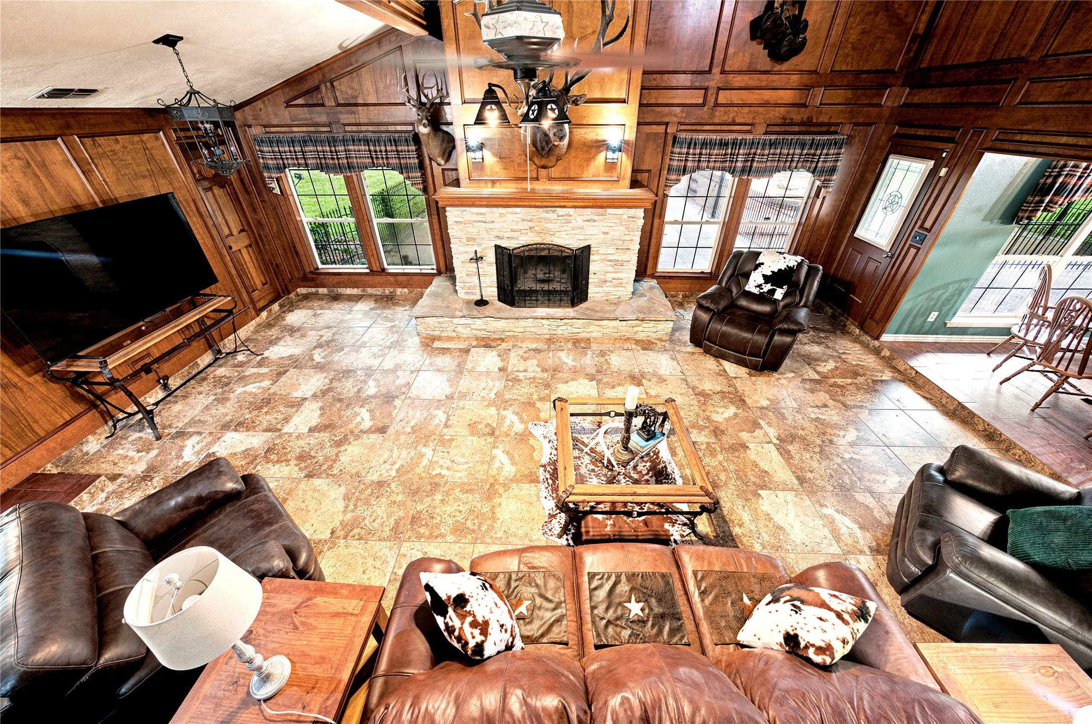 View from upstairs