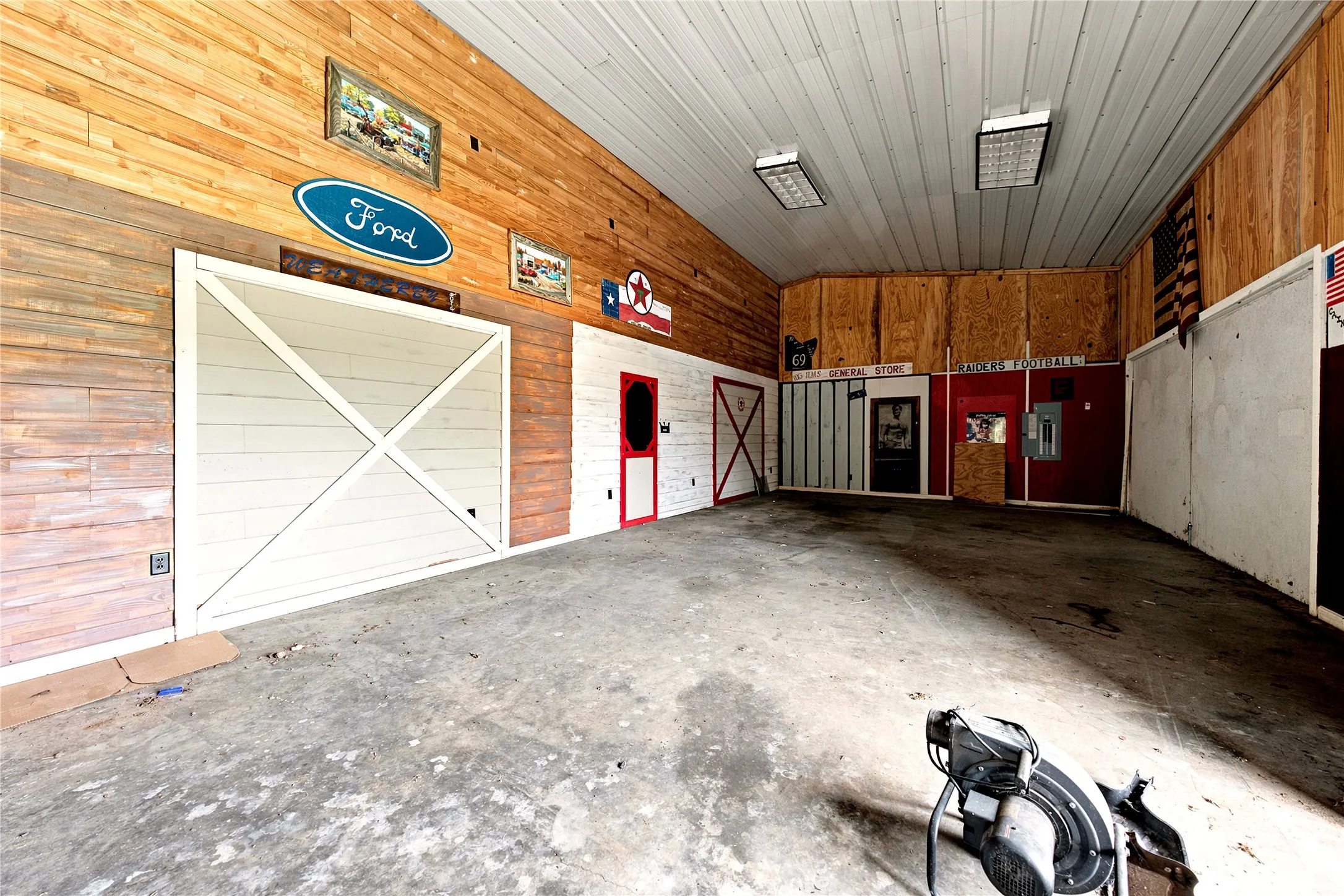 Largest area in workshop