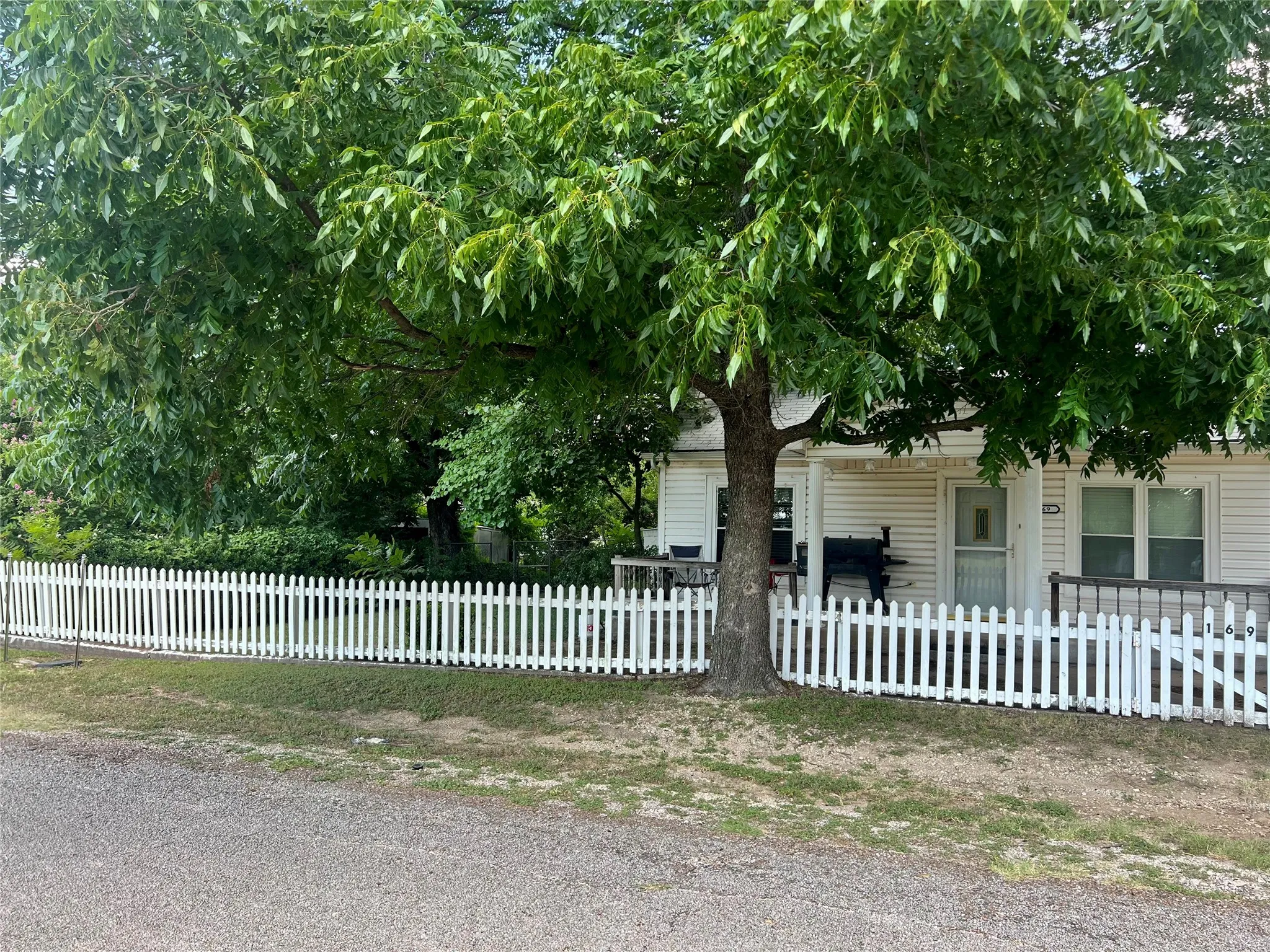 Front of home.