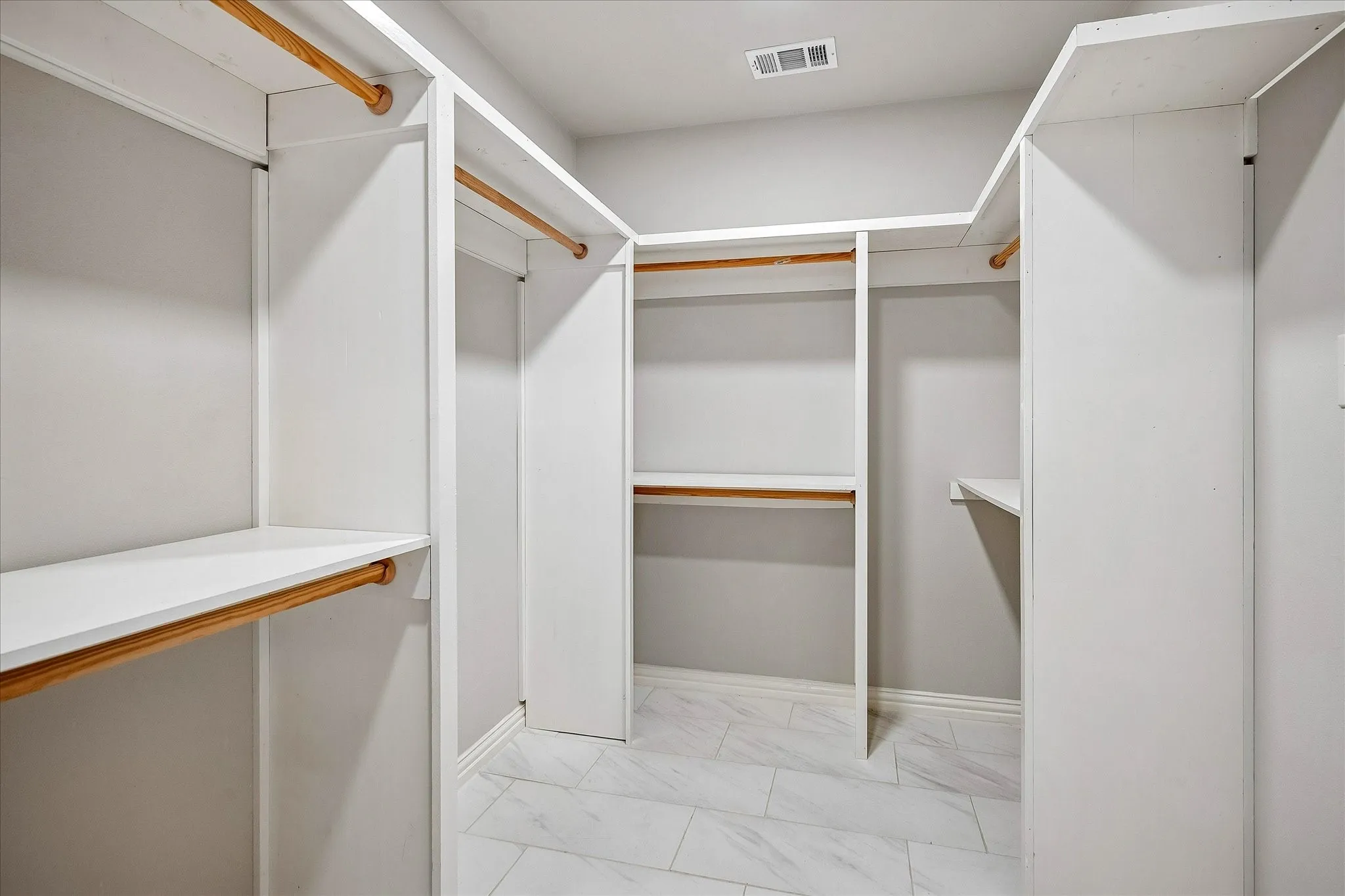 Large Walk-In Closet off the Primary Suite.