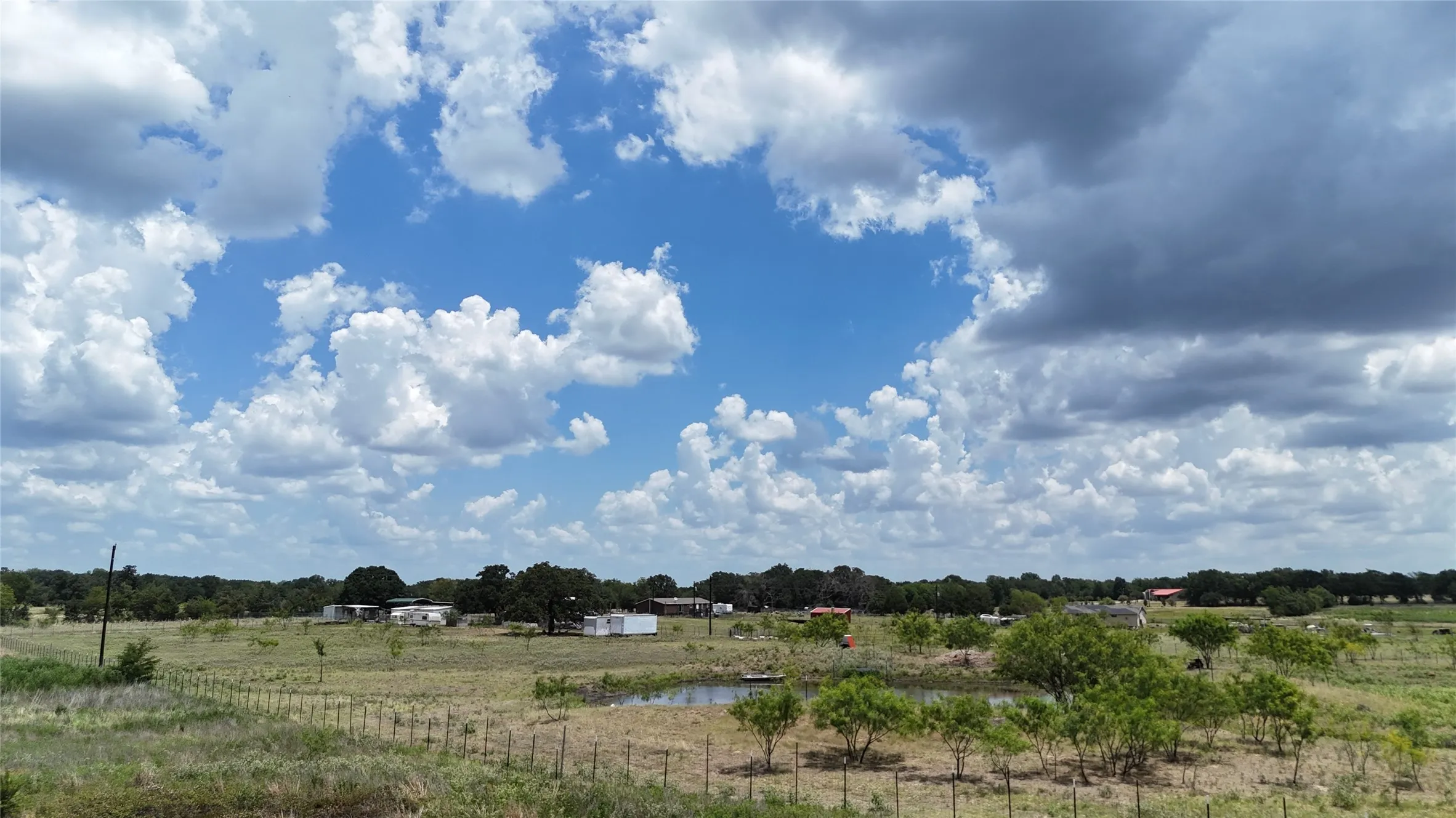 Country living with utilities already available helps simplify development.