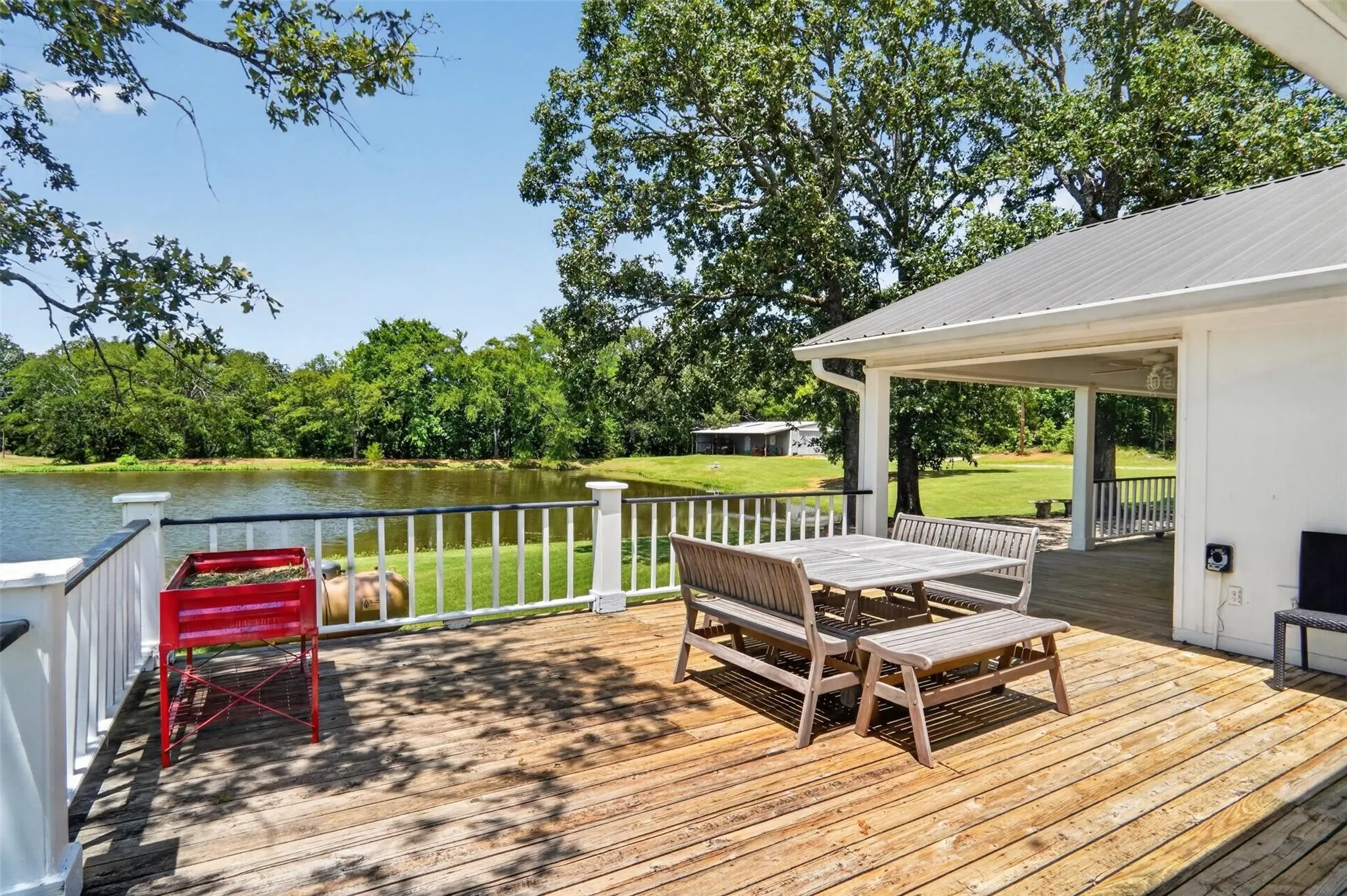 back corner deck
