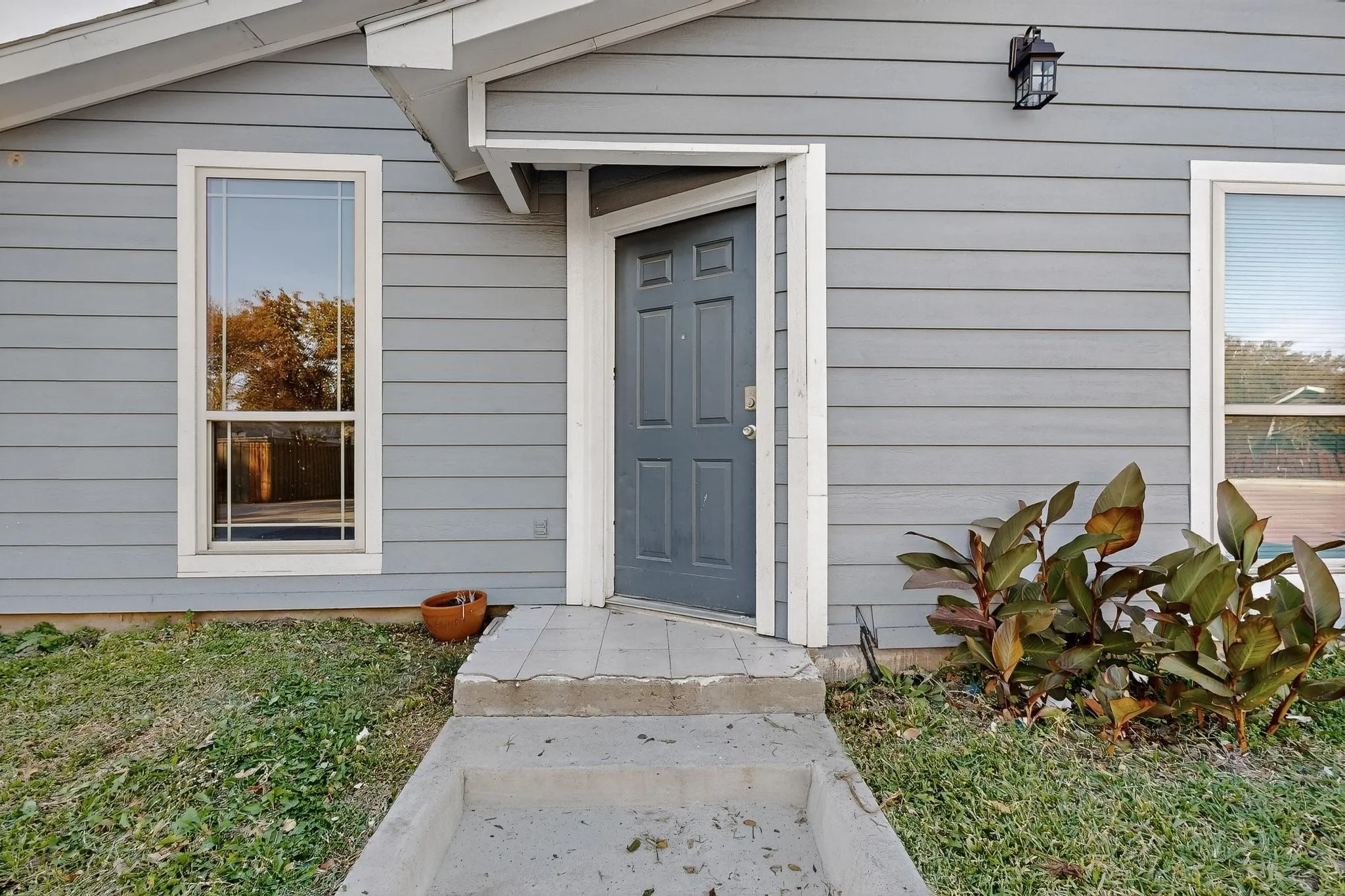 Entrance to property