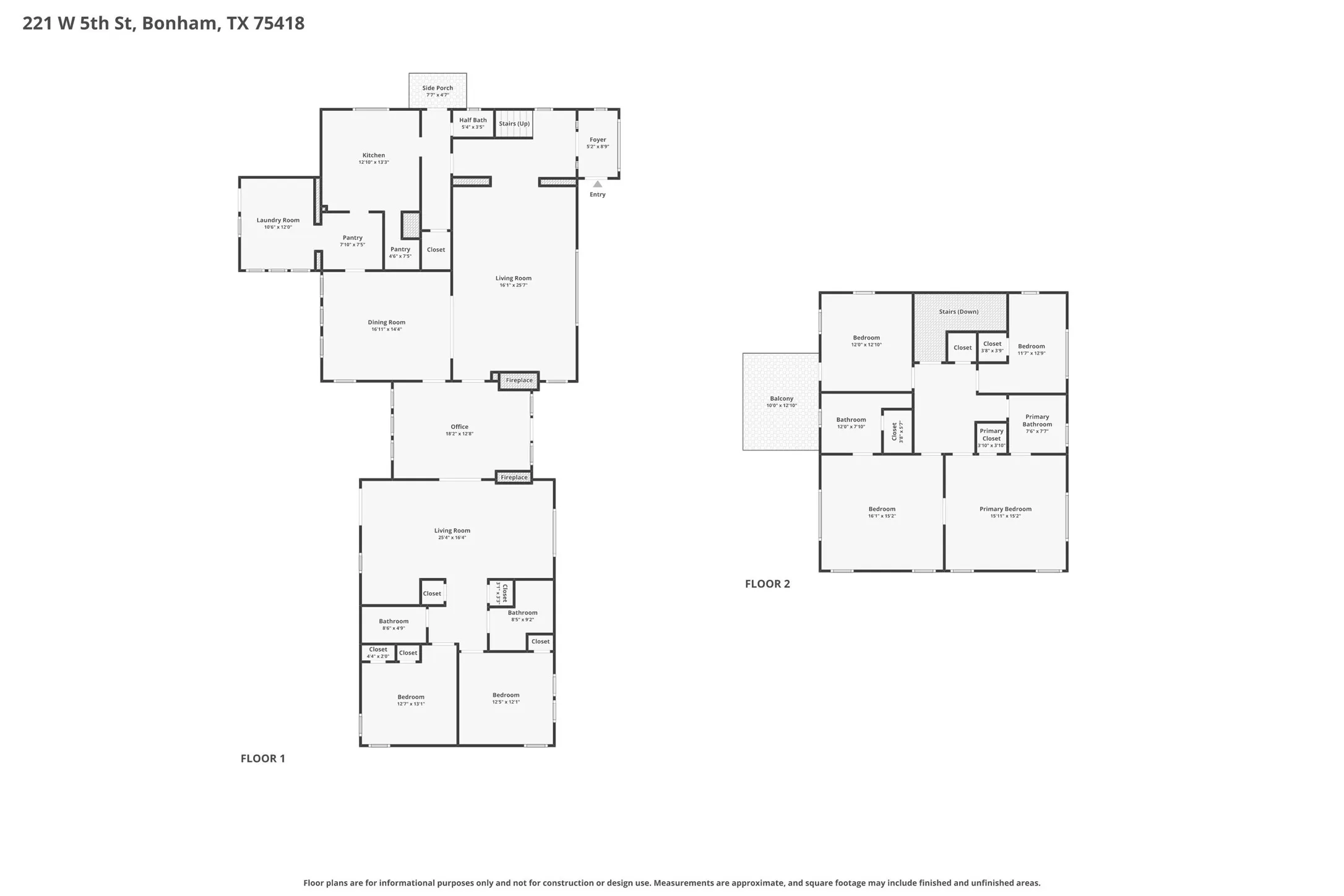 Single Family Residence For Sale in Fannin County , 221 W 5th Street, Bonham, Texas 75418, 6 Bedroom, 5 Bathroom, Garage spaces, 3,915 Sqft, built in 1930, mls#21323499, Real Estate Agent in Bonham, Homes For Sale in Fannin county, Homes For Sale in Bonham, Realtor in Bonham Texas, Real Estate Brokerage Independent Realty Texas, Luminita Cordes Realtor