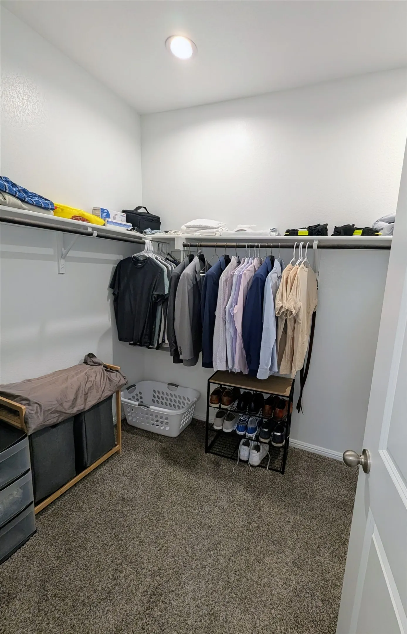 Primary closet