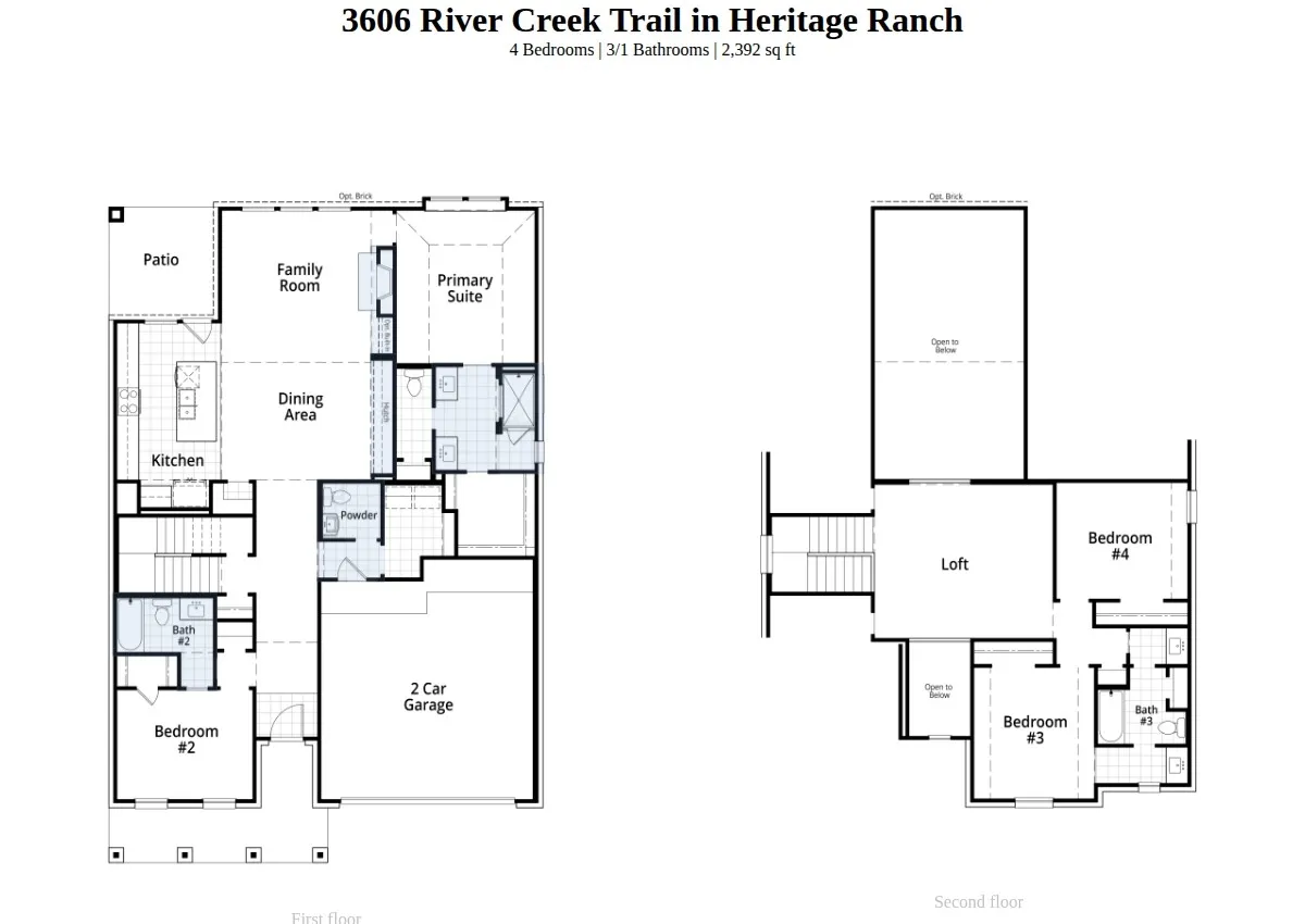 Single Family Residence For Sale in Grayson County , 3606 River Creek Trail, Sherman, Texas 75092, 4 Bedroom, 4 Bathroom, 2 Garage spaces, 2,392 Sqft, built in 2027, mls#21324315, Real Estate Agent in Sherman, Homes For Sale in Grayson county, Homes For Sale in Sherman, Realtor in Sherman Texas, Real Estate Brokerage Independent Realty Texas, Luminita Cordes Realtor