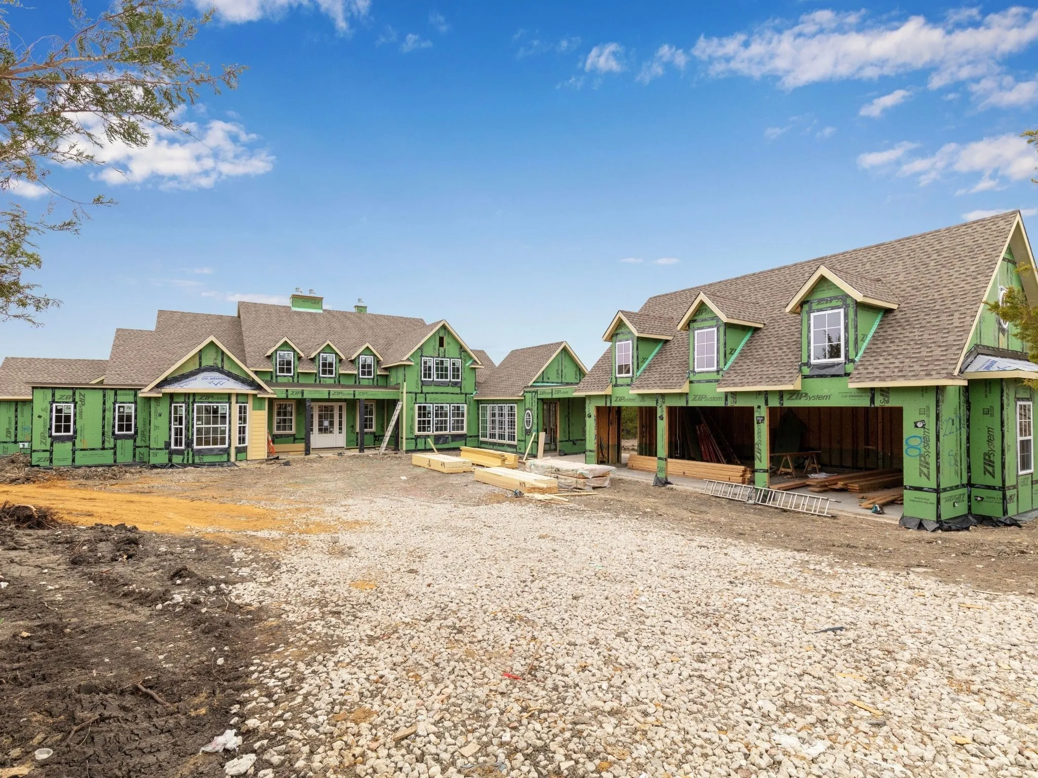 Current in construction Scott Post Homes custom build