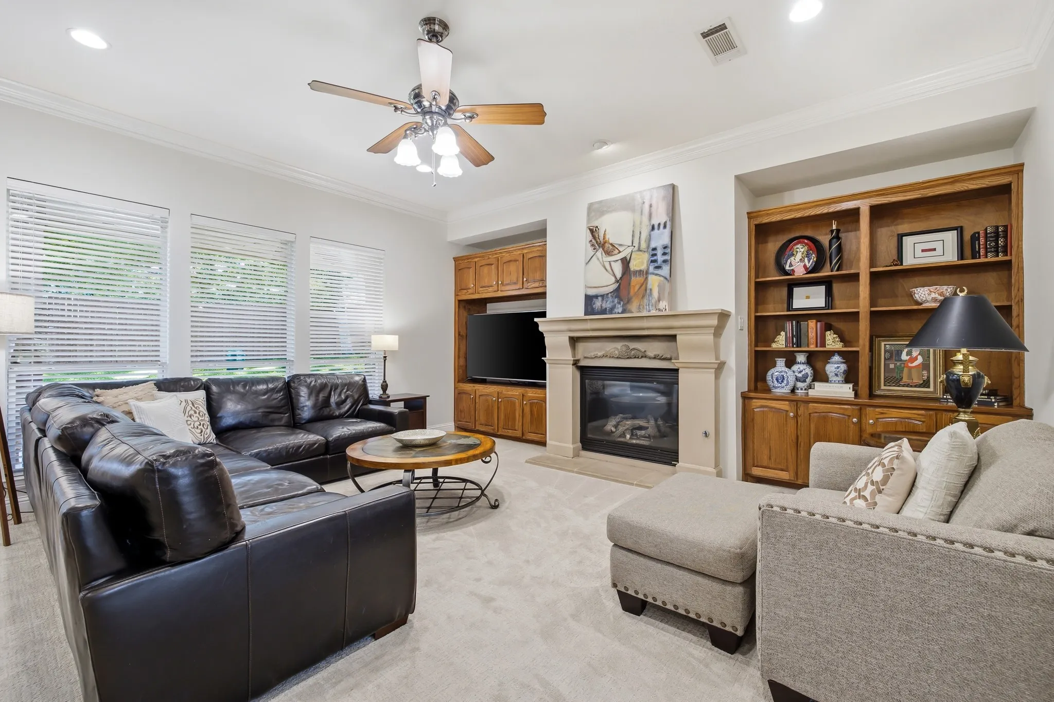 Spacious living area