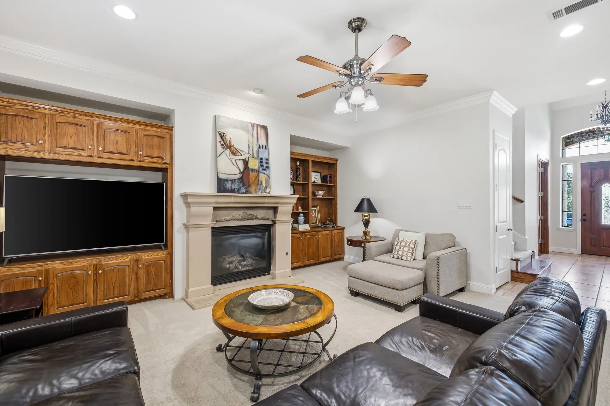 Spacious living area