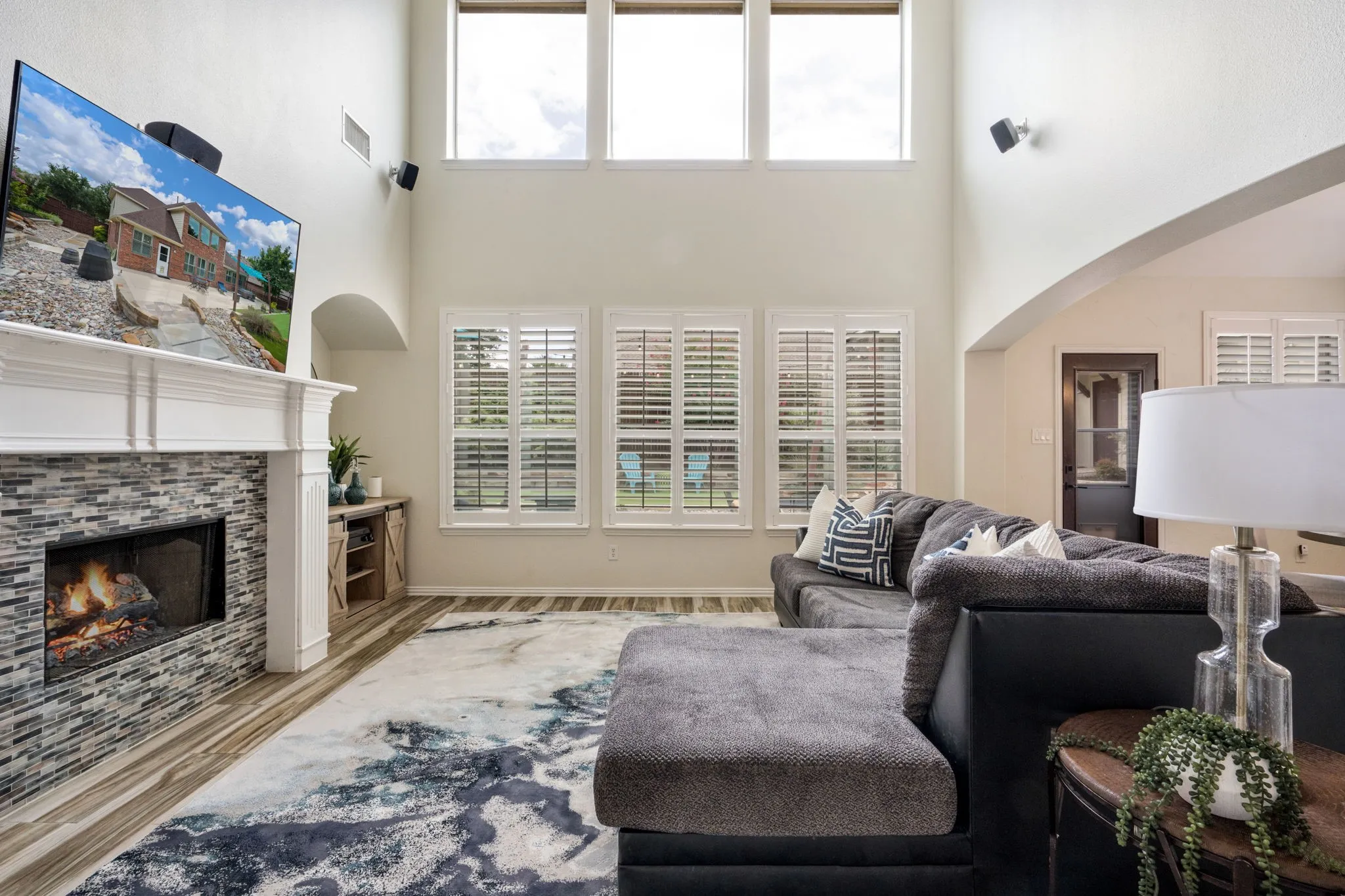 Plantation Shutters in every room!
