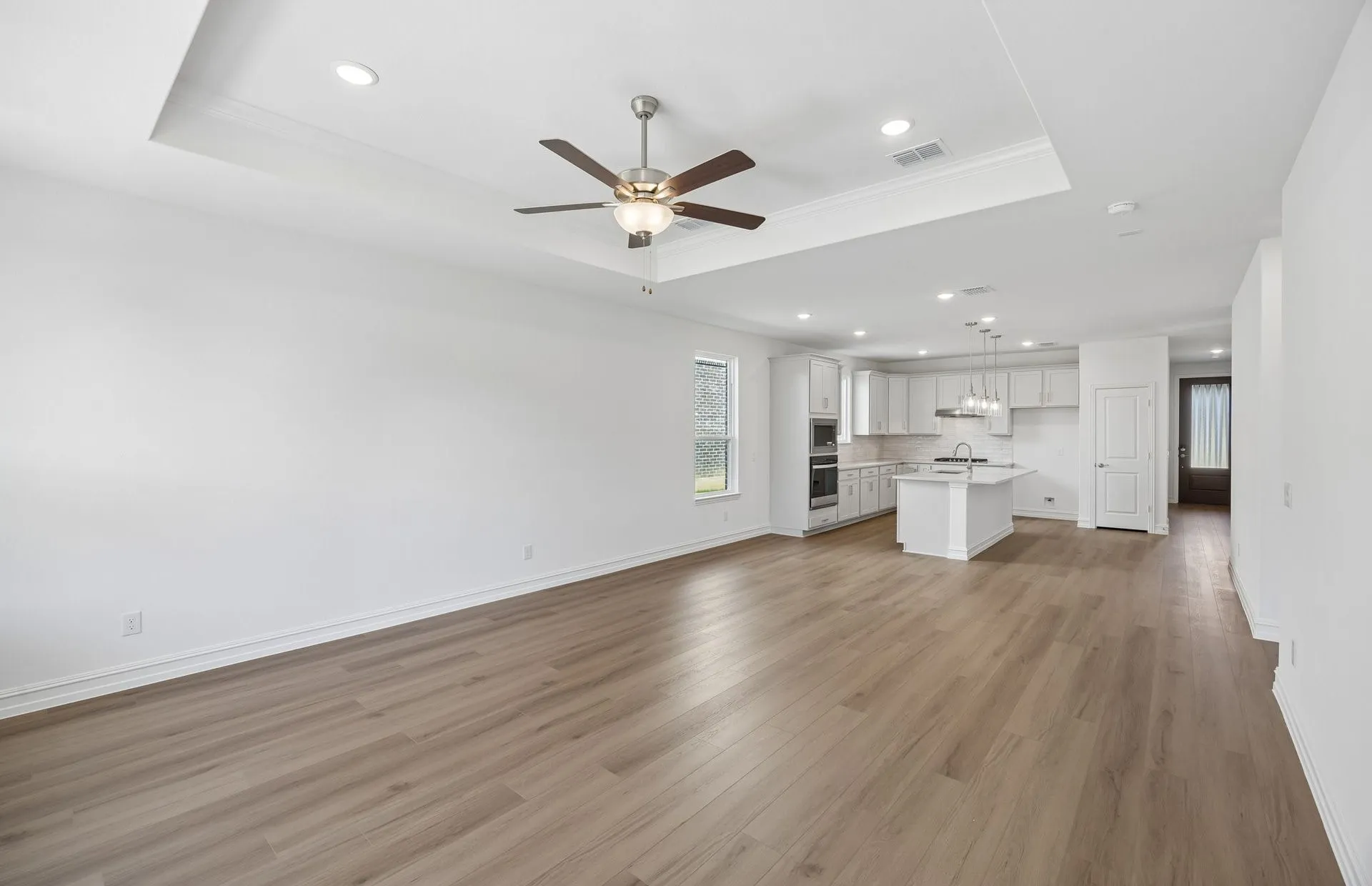 Open concept plan