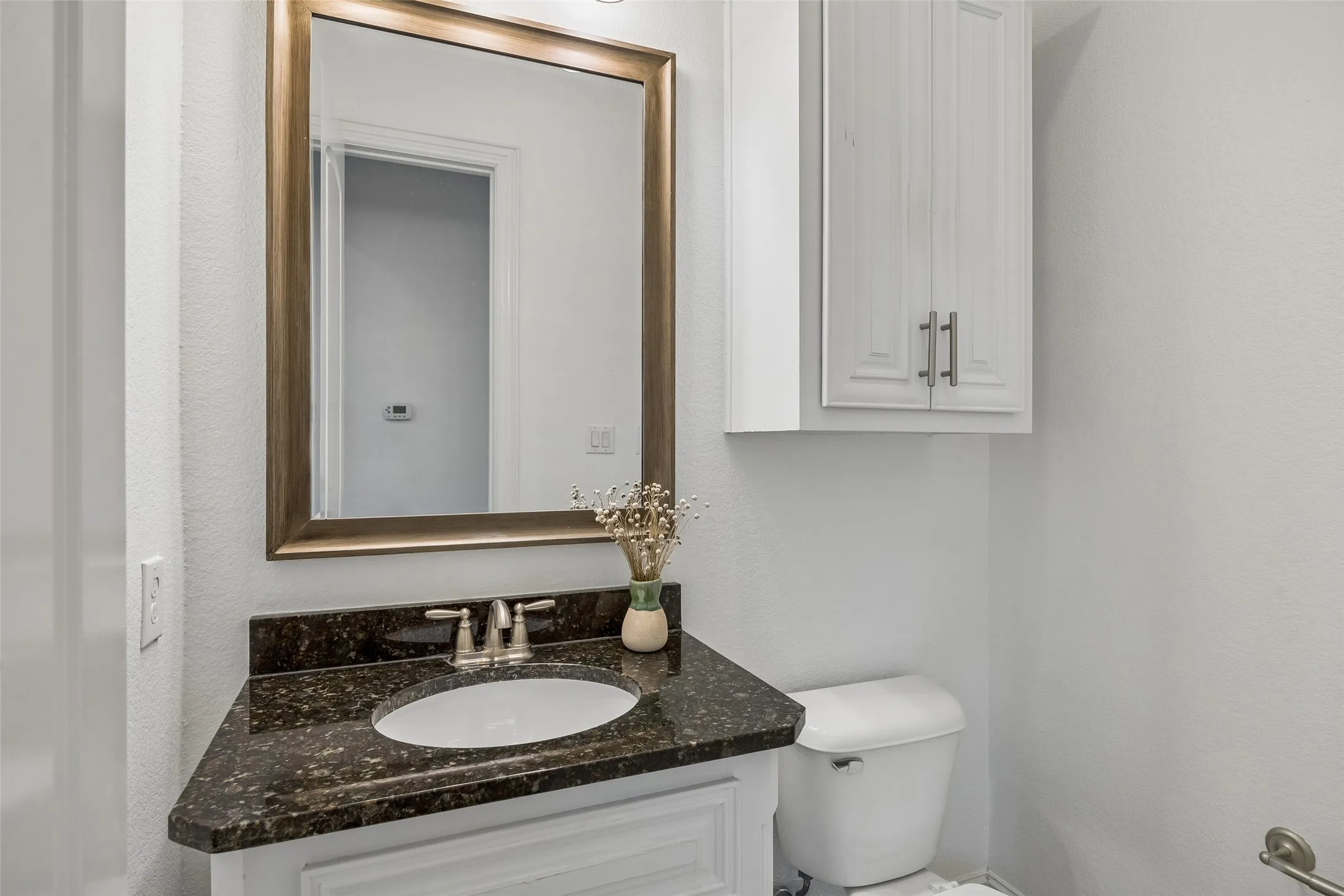 powder room downstairs
