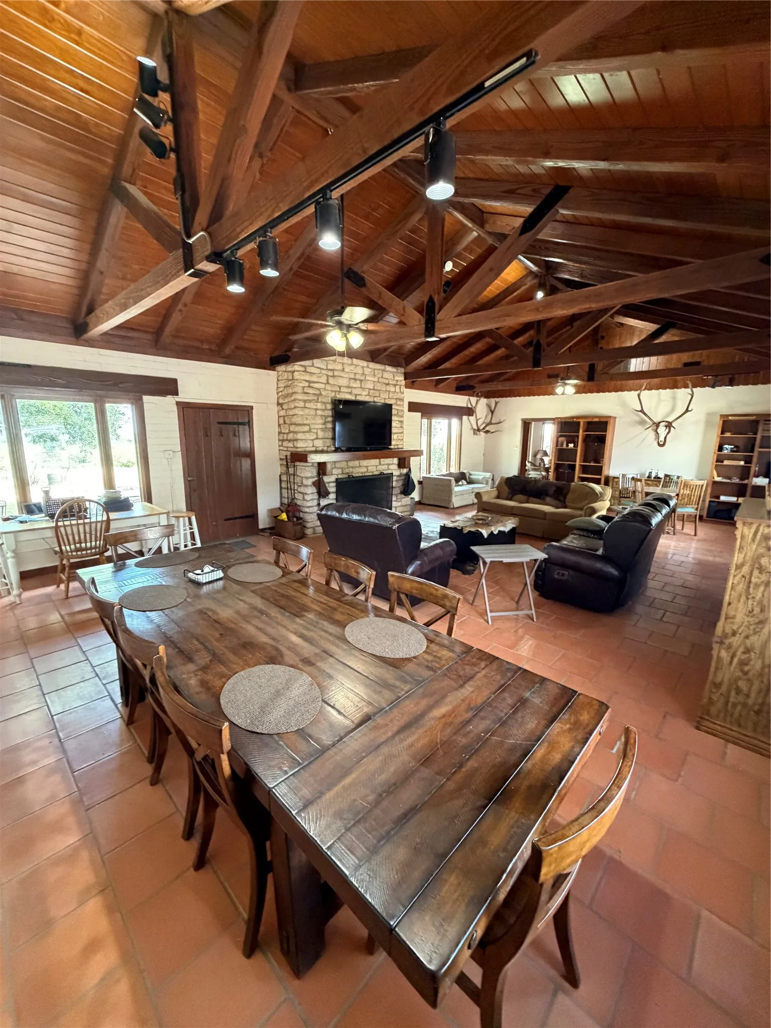 Lodge living area