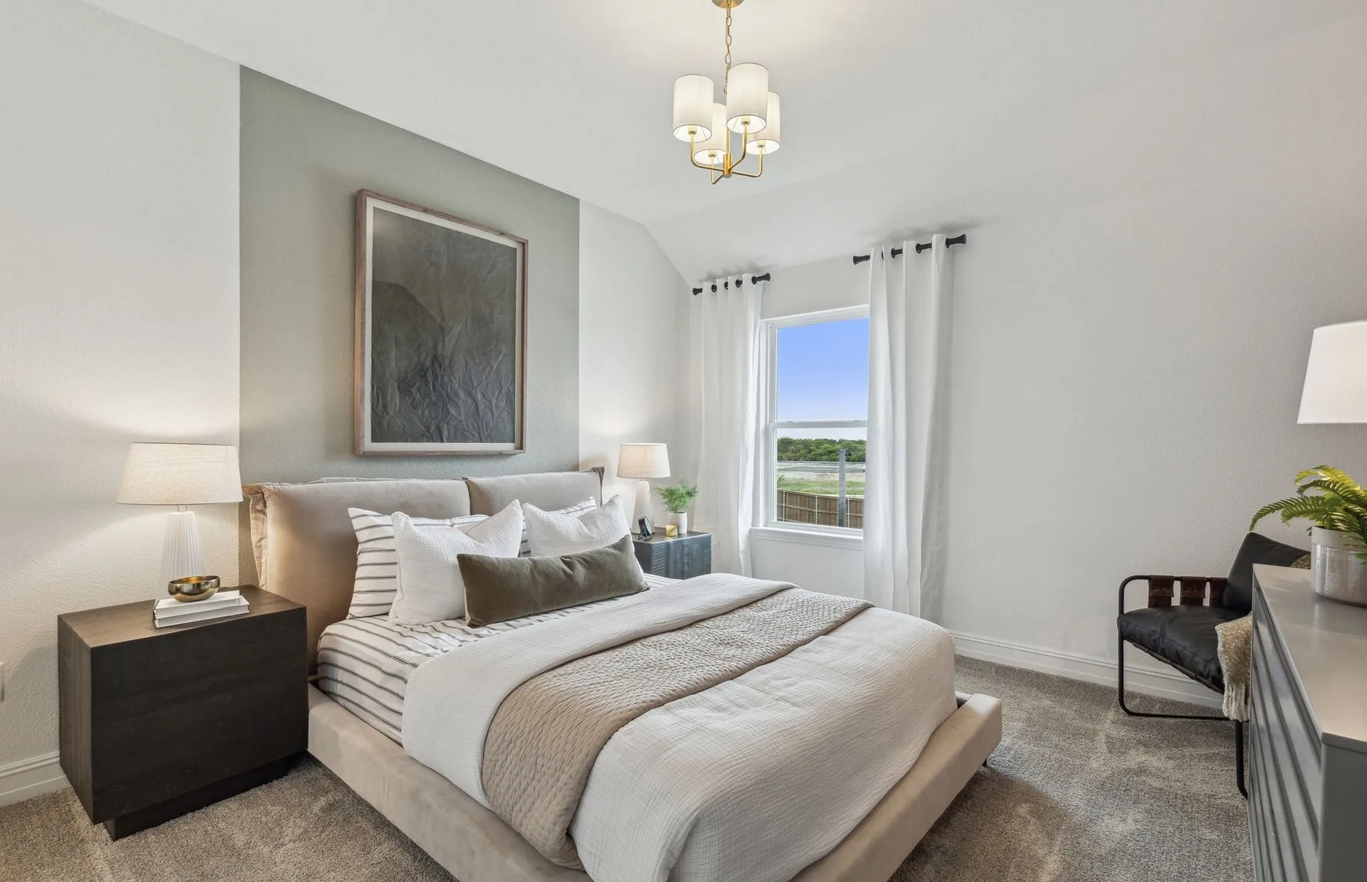 *Model Representation - Spacious secondary bedroom