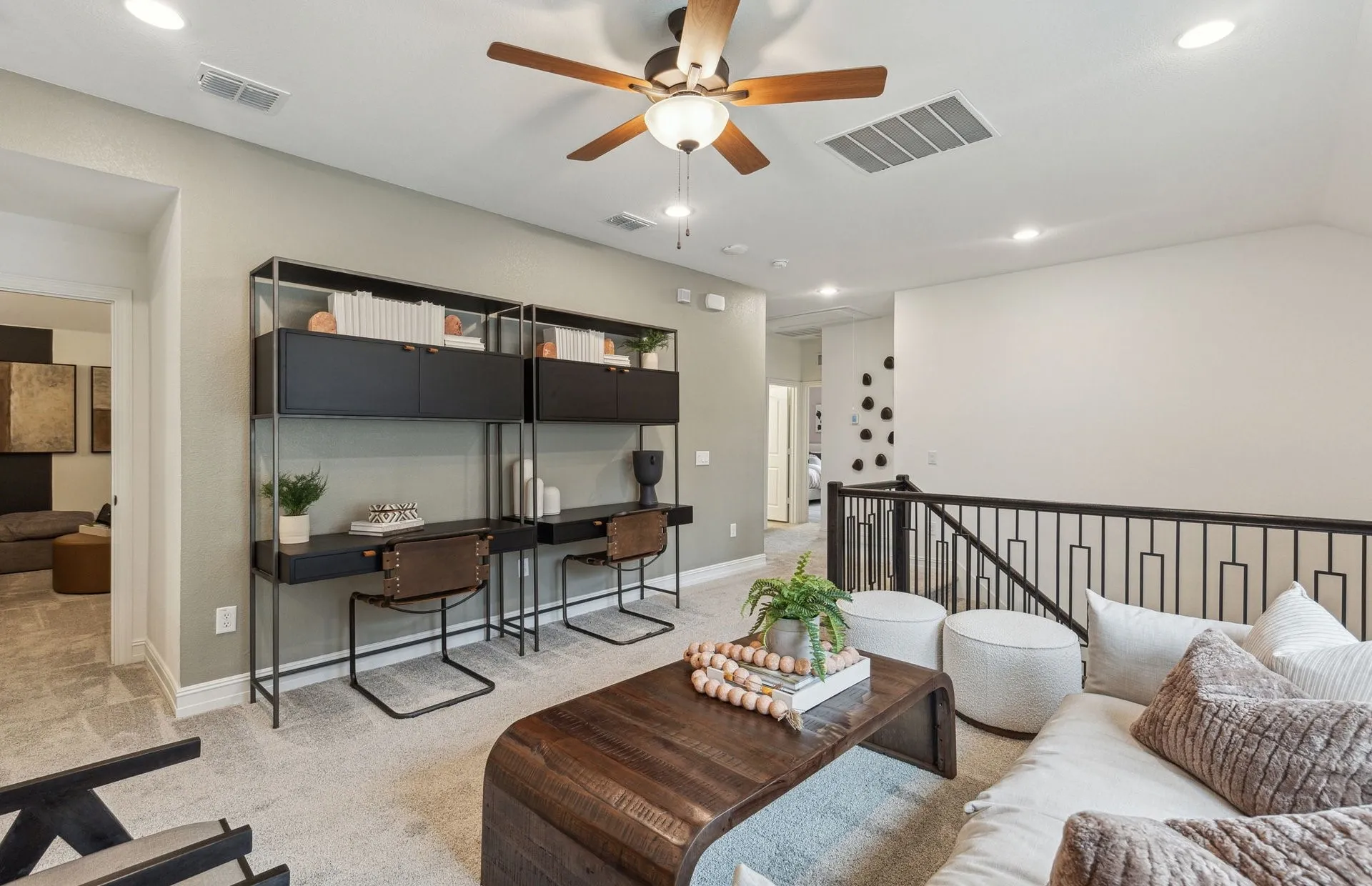 *Model Representation - Spacious loft on second level