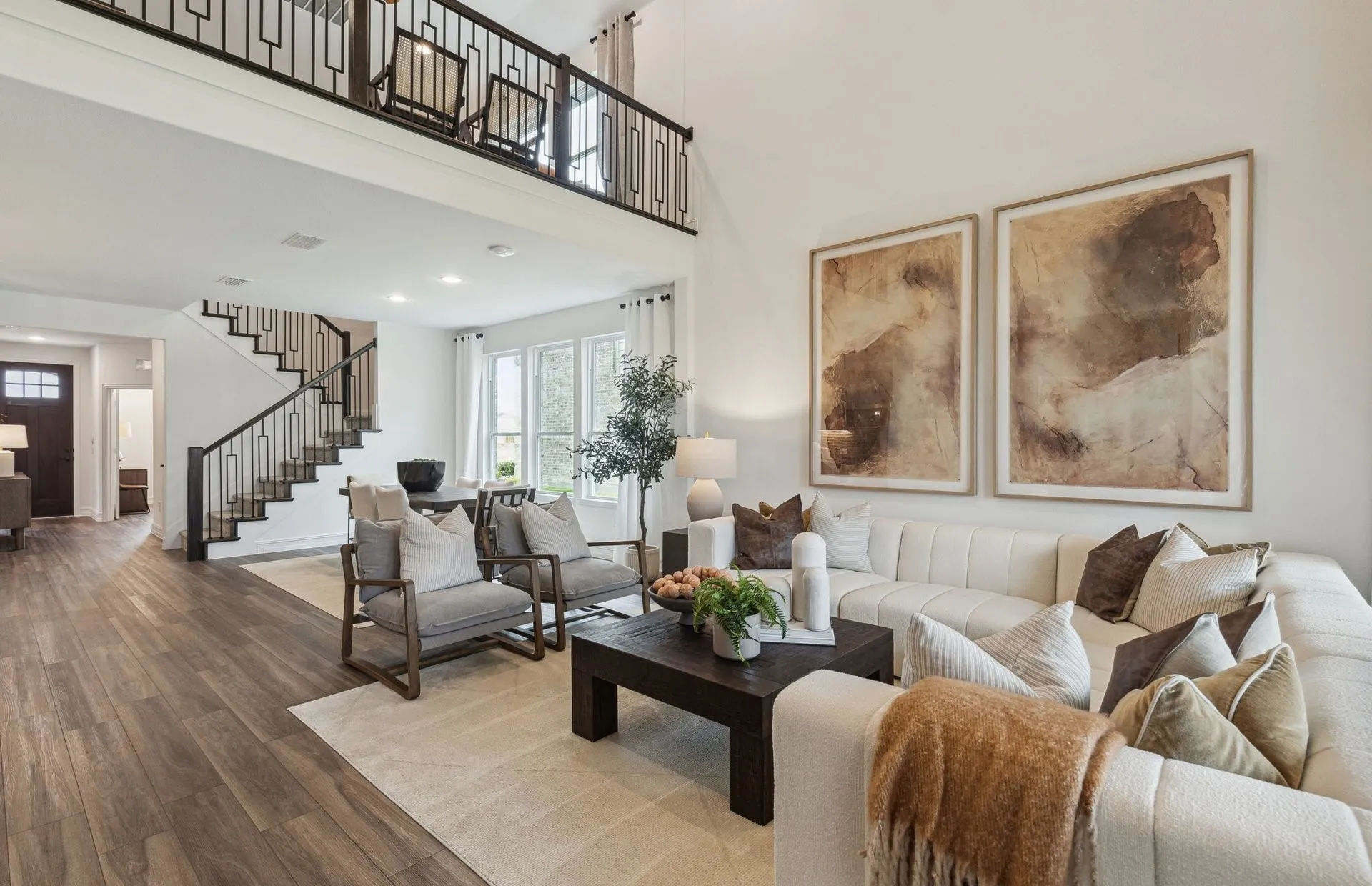 *Model Representation - Open concept throughout main living areas