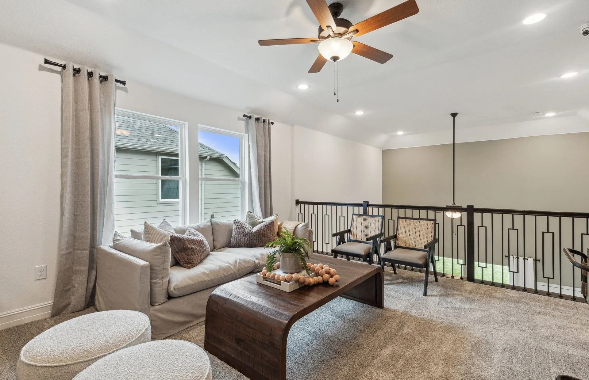 *Model Representation - Spacious loft on second level