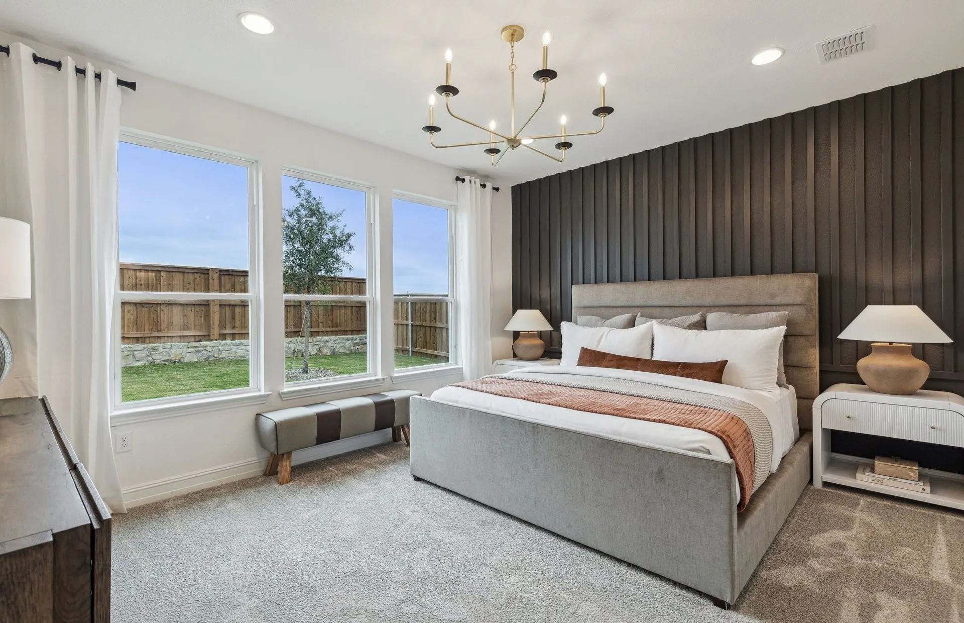*Model Representation - Spacious owner's suite with private bath