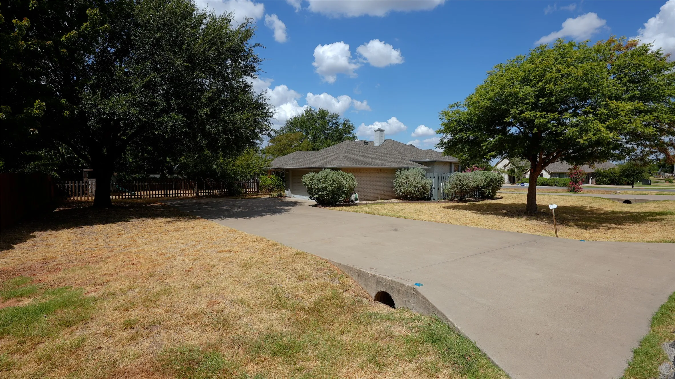 ample parking in back of home