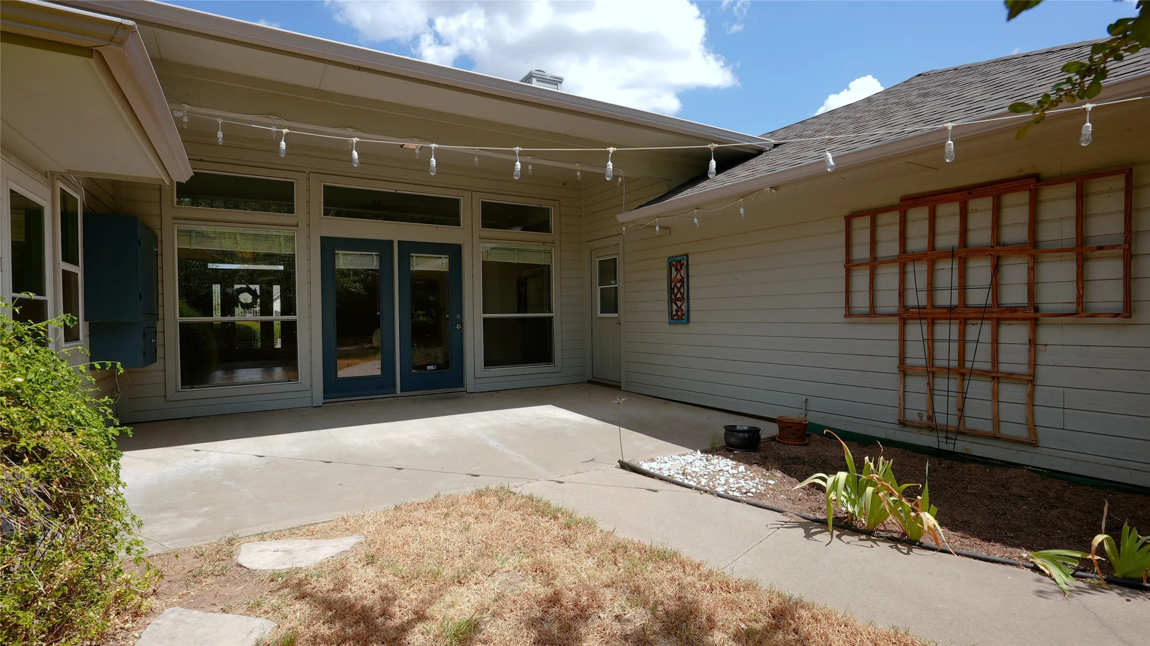 Back patio