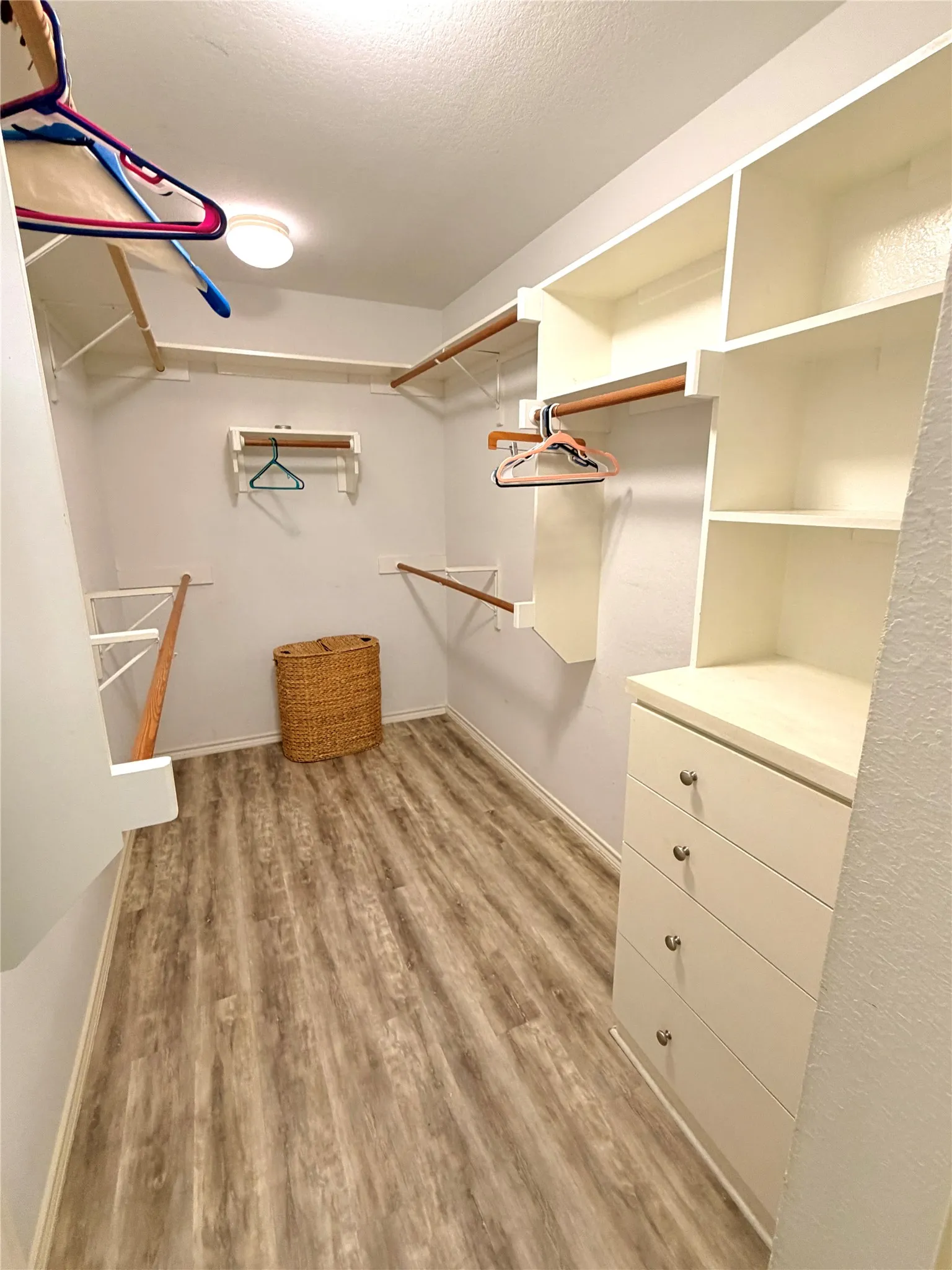 Primary Walk in closet