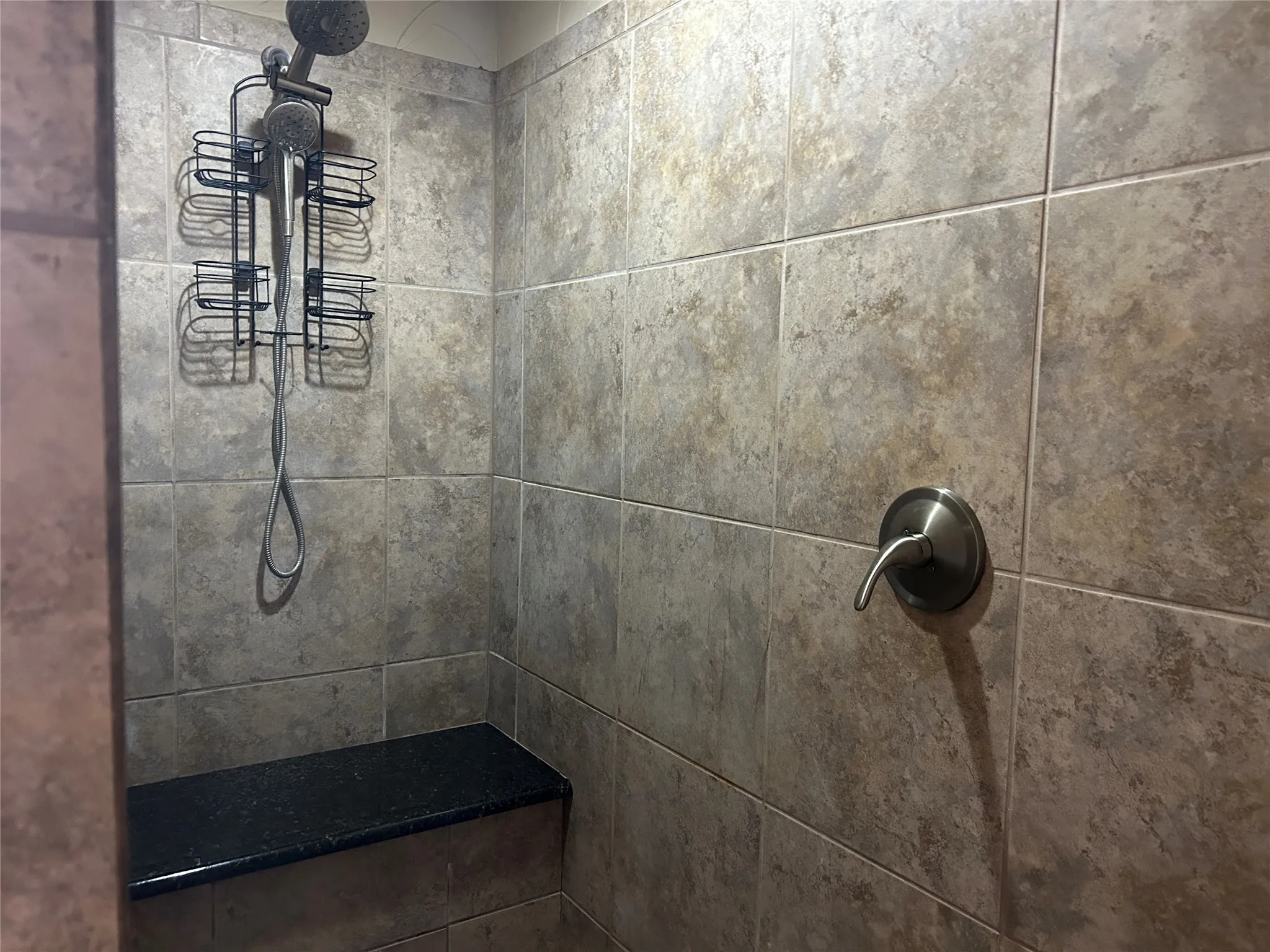 large walk in shower