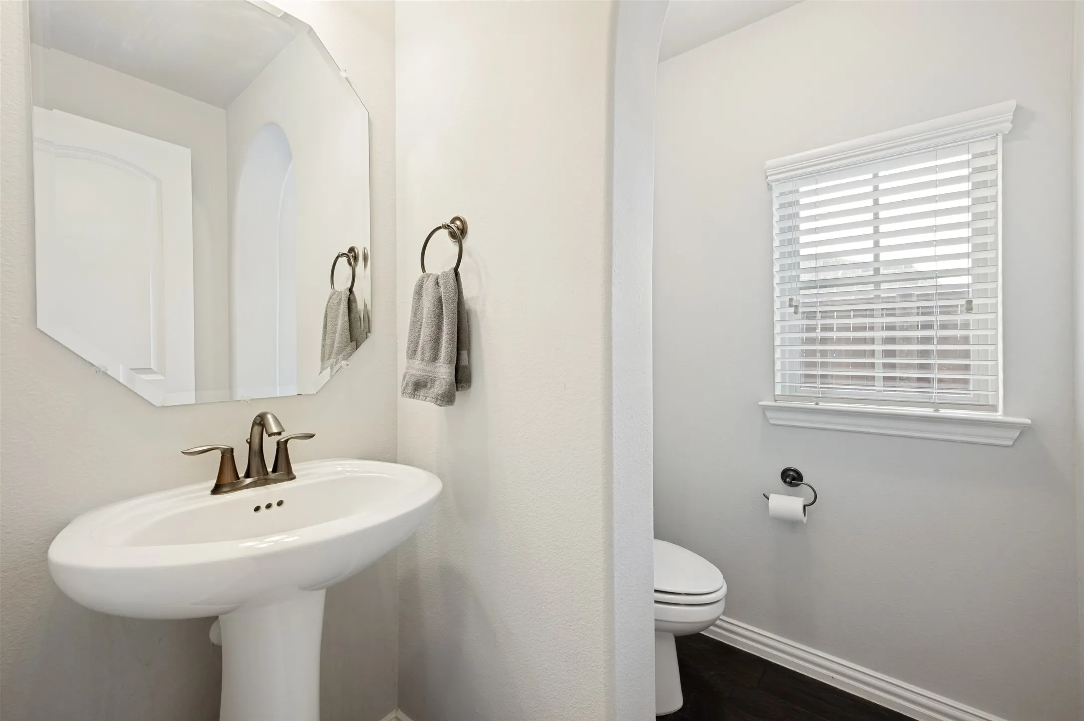 downstairs half bath