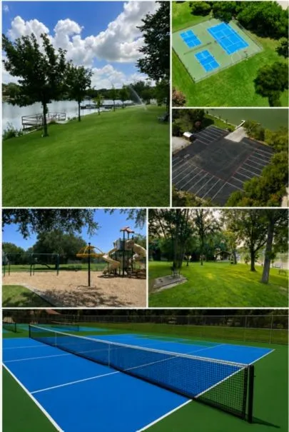 Optional Membership to LCPOA Amenities are Sports courts, playground, waterfront park, boat launch