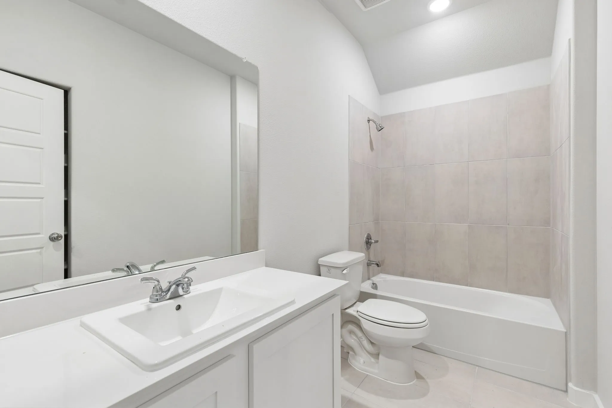 Bathroom in the Oscar home plan by Trophy Signature Homes – REPRESENTATIVE PHOTO