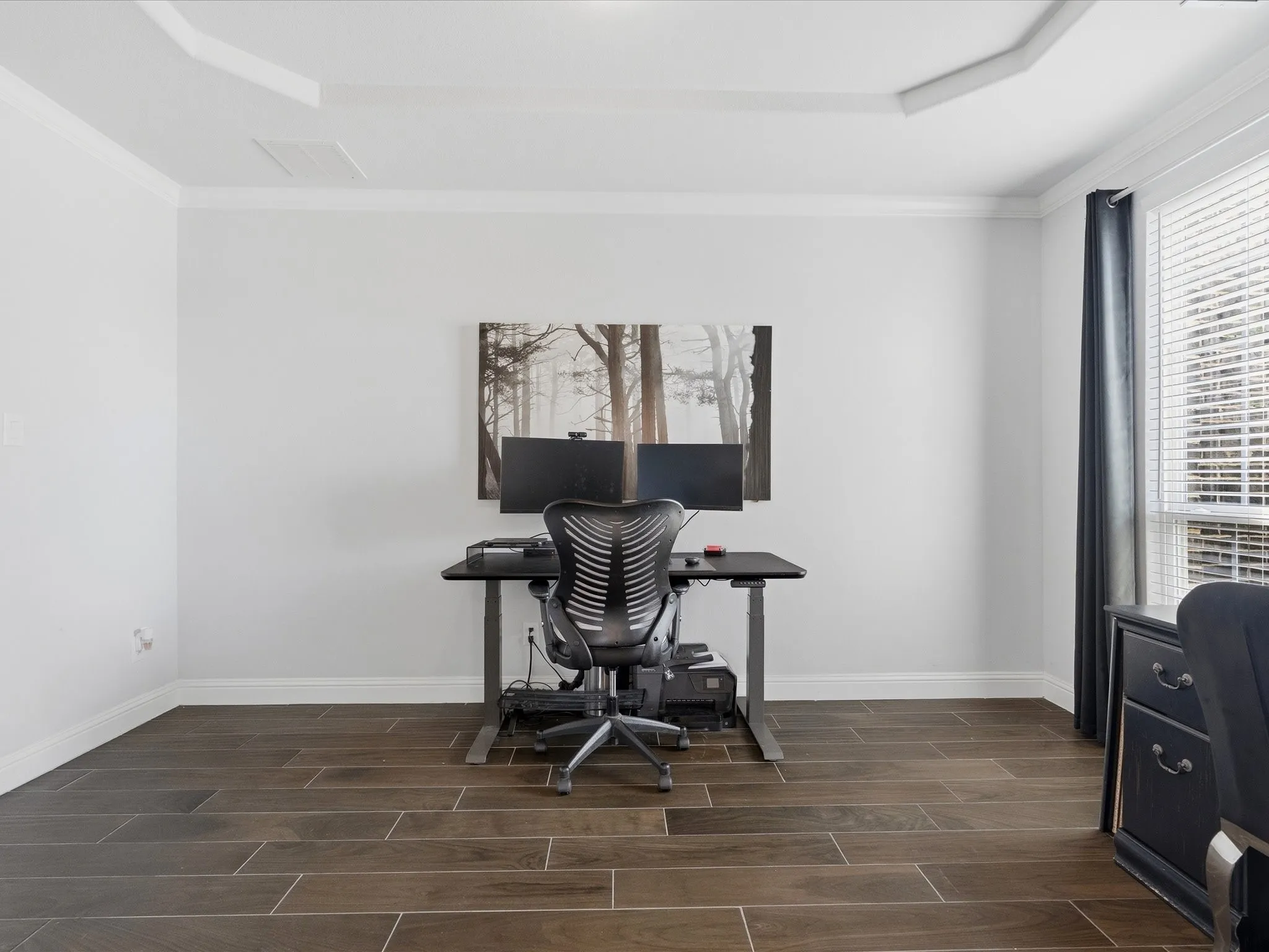 Office just to the right of main entry