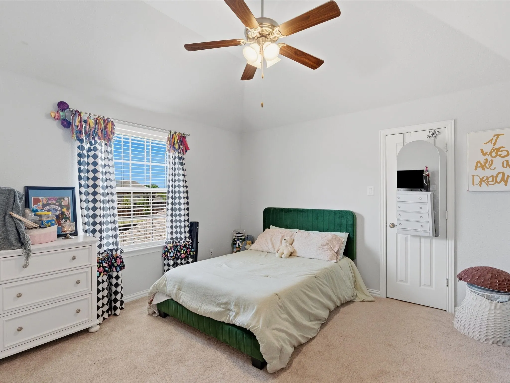 Secondary bedroom (4) features jack and jill bath that connects to secondary bedroom (5)