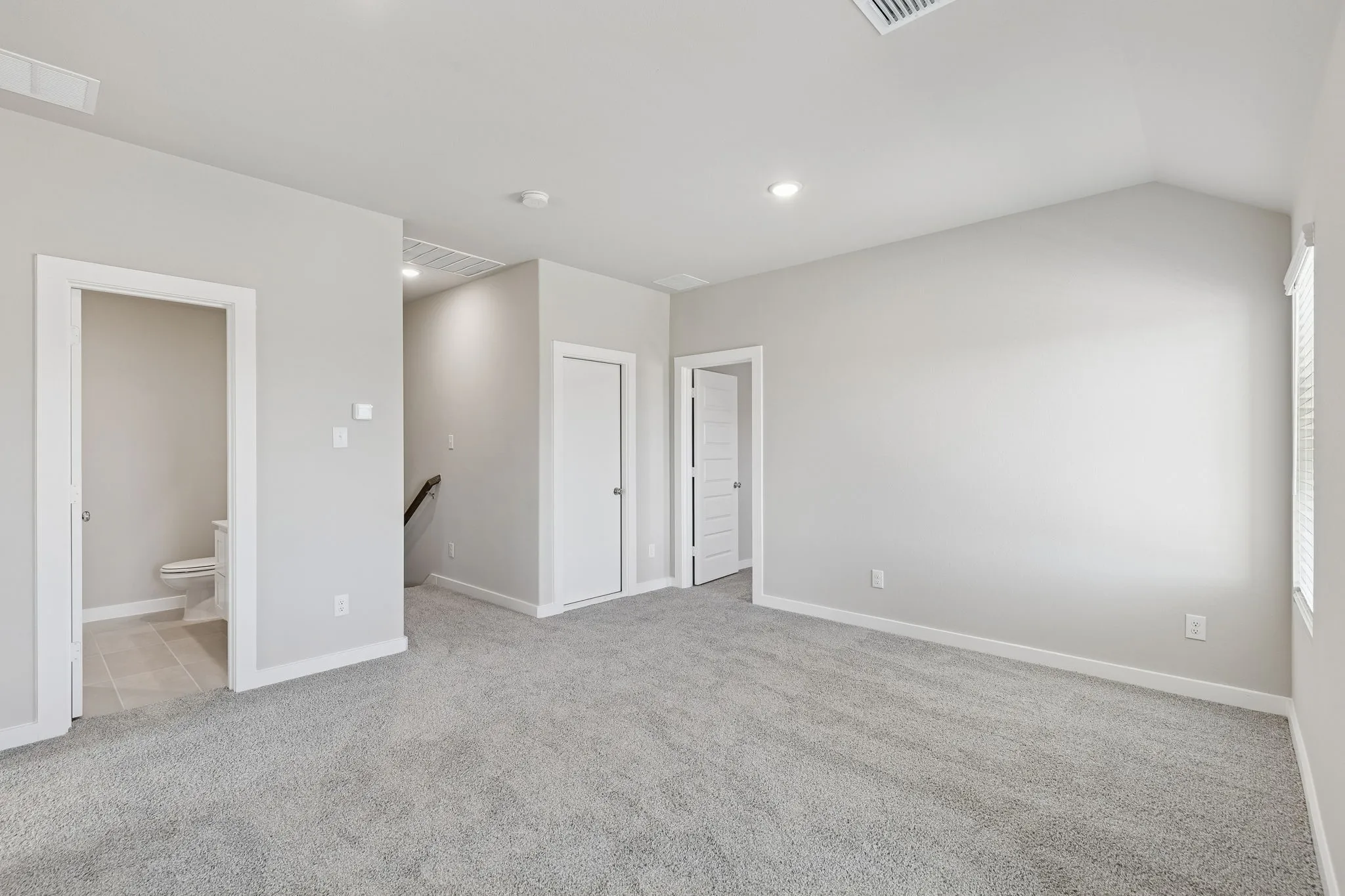 Game Room in the Holden home plan by Trophy Signature Homes – REPRESENTATIVE PHOTO
