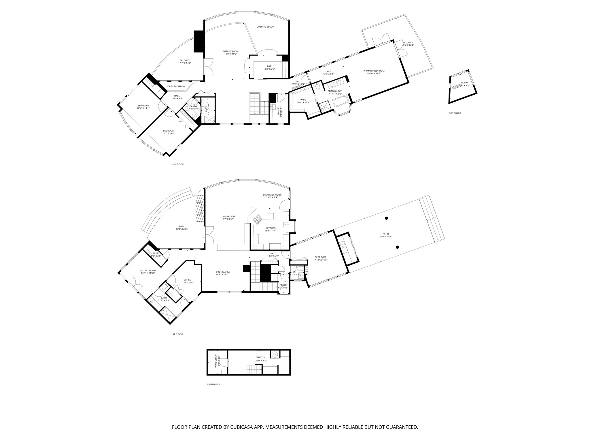 View of floor plan / room layout