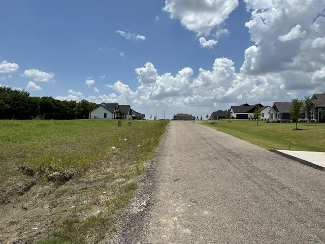 Cooper Ln facing North - Lot 18 on the left