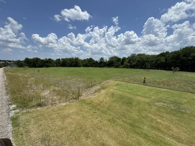 View of Lot facing SE from Cooper Ln