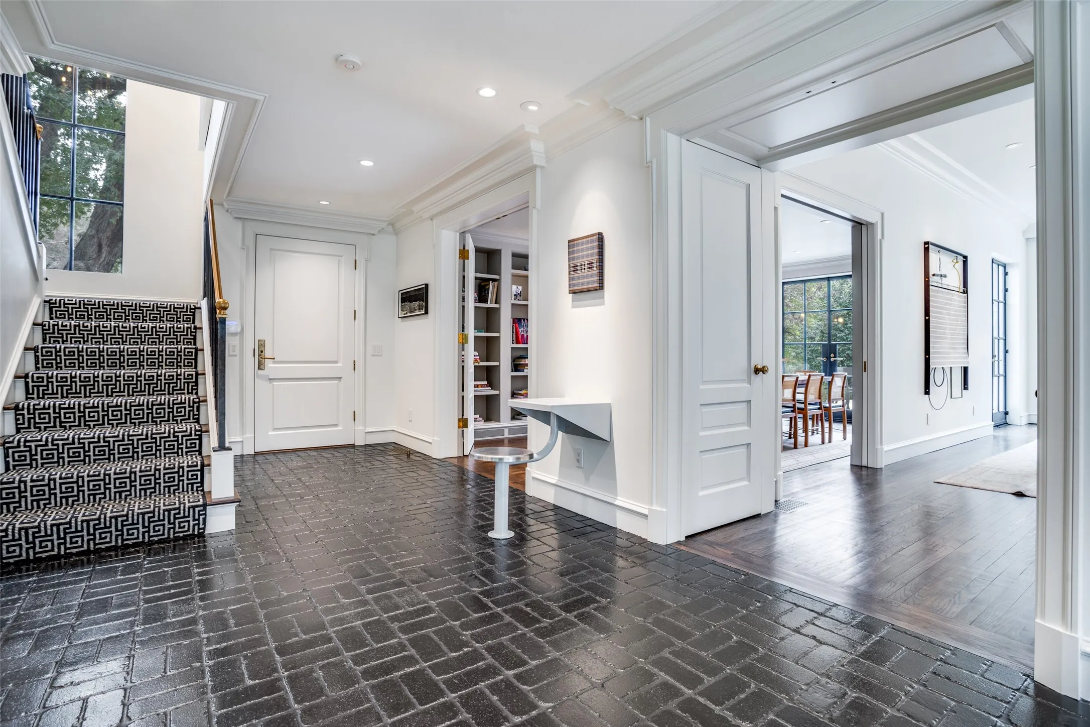 Reverse view of Entry looking toward front door