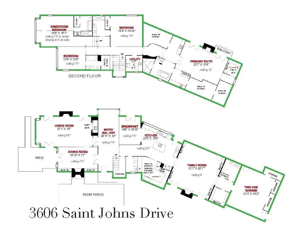 This floorplan provides beautiful views from every room.