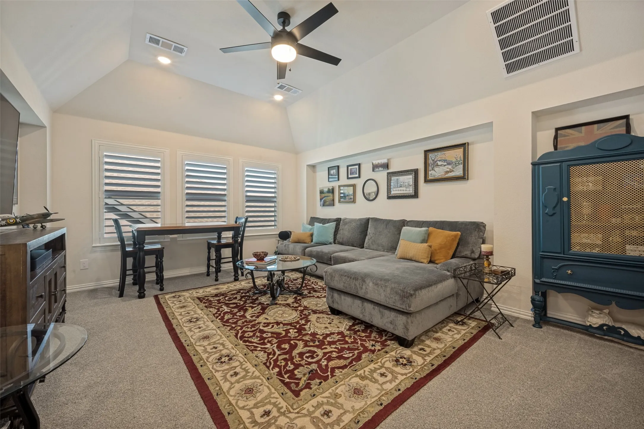 Upstairs living room